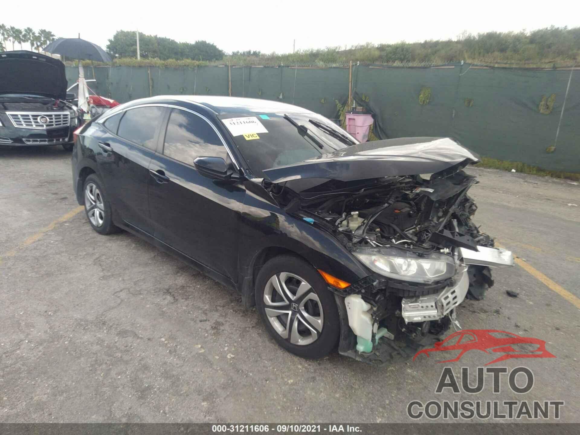 HONDA CIVIC SEDAN 2017 - 19XFC2F57HE208296