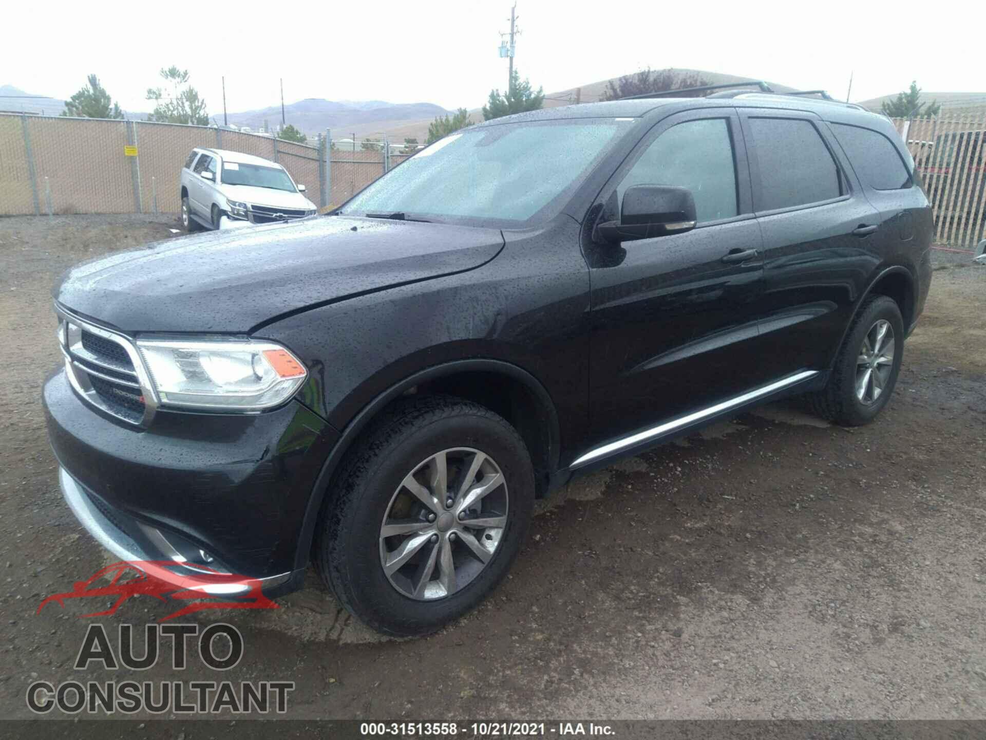 DODGE DURANGO 2016 - 1C4RDJDG6GC433324