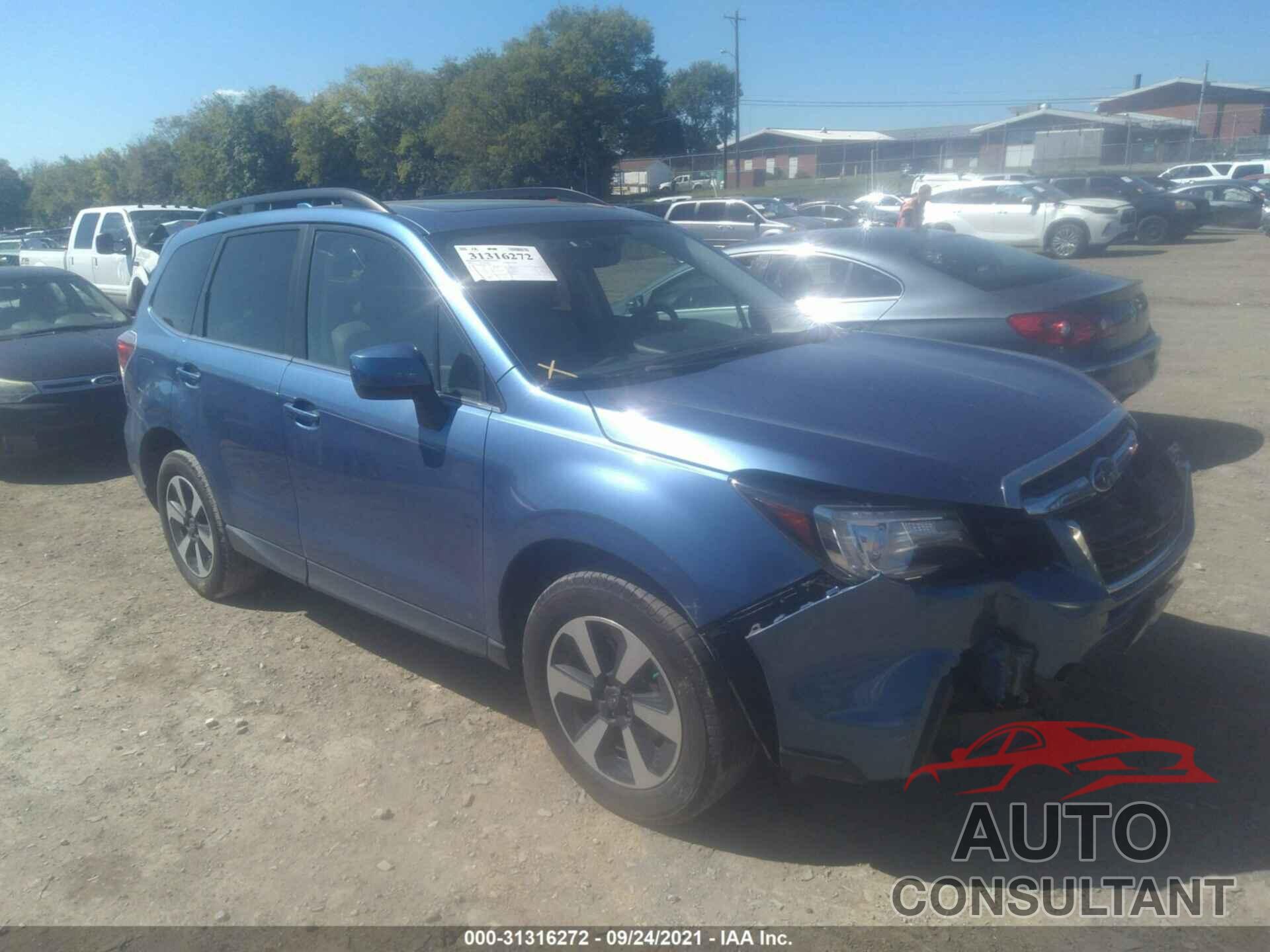 SUBARU FORESTER 2018 - JF2SJARC4JH421894