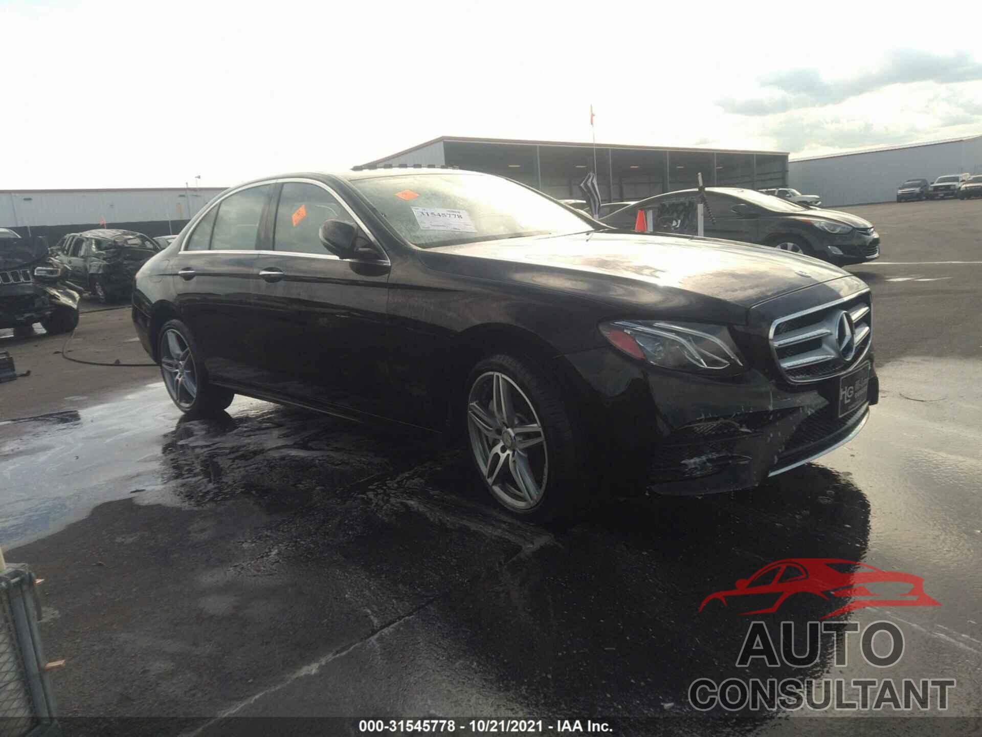 MERCEDES-BENZ E-CLASS 2017 - WDDZF4KB3HA033579