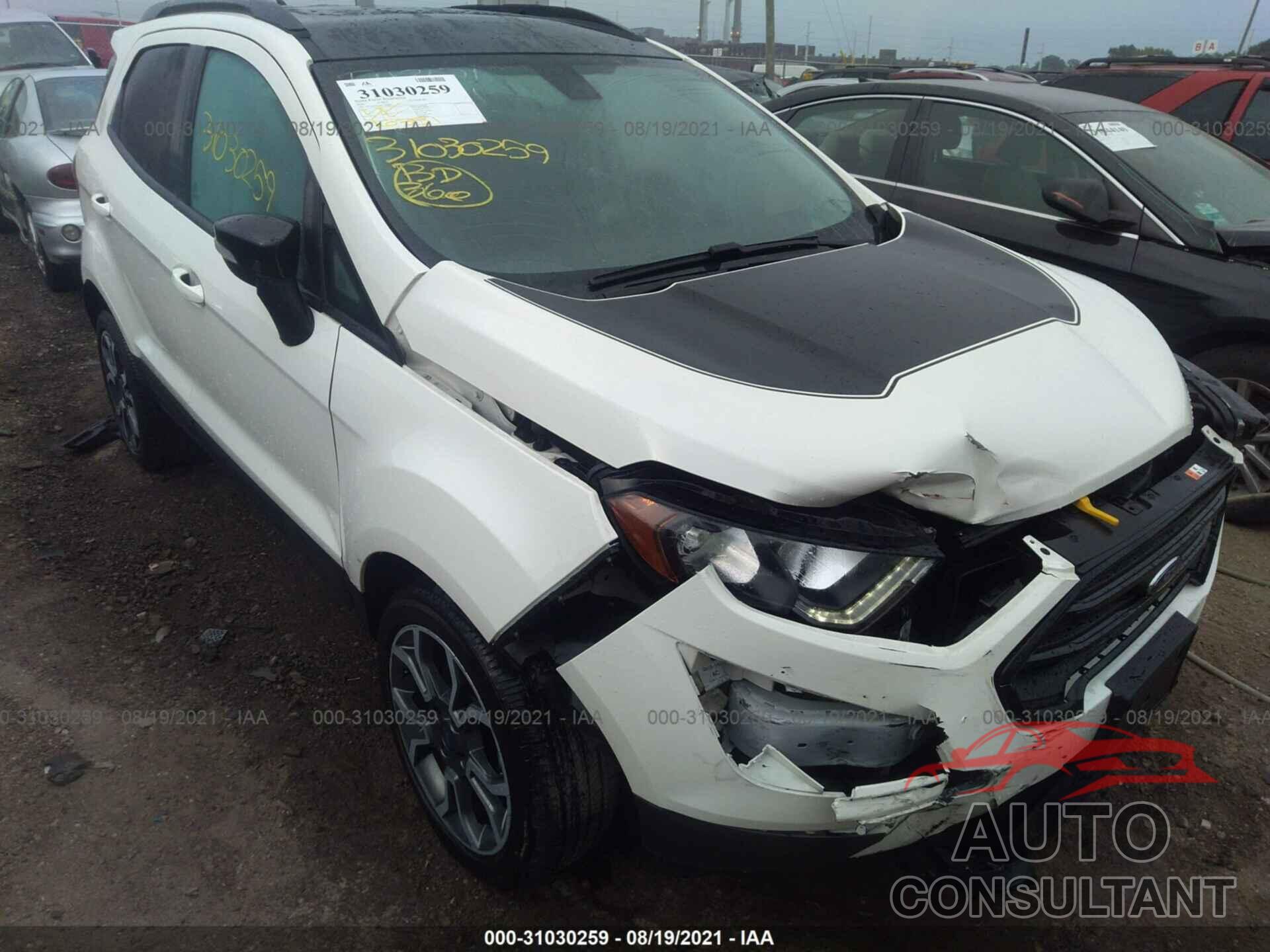 FORD ECOSPORT 2020 - MAJ6S3JLXLC326802