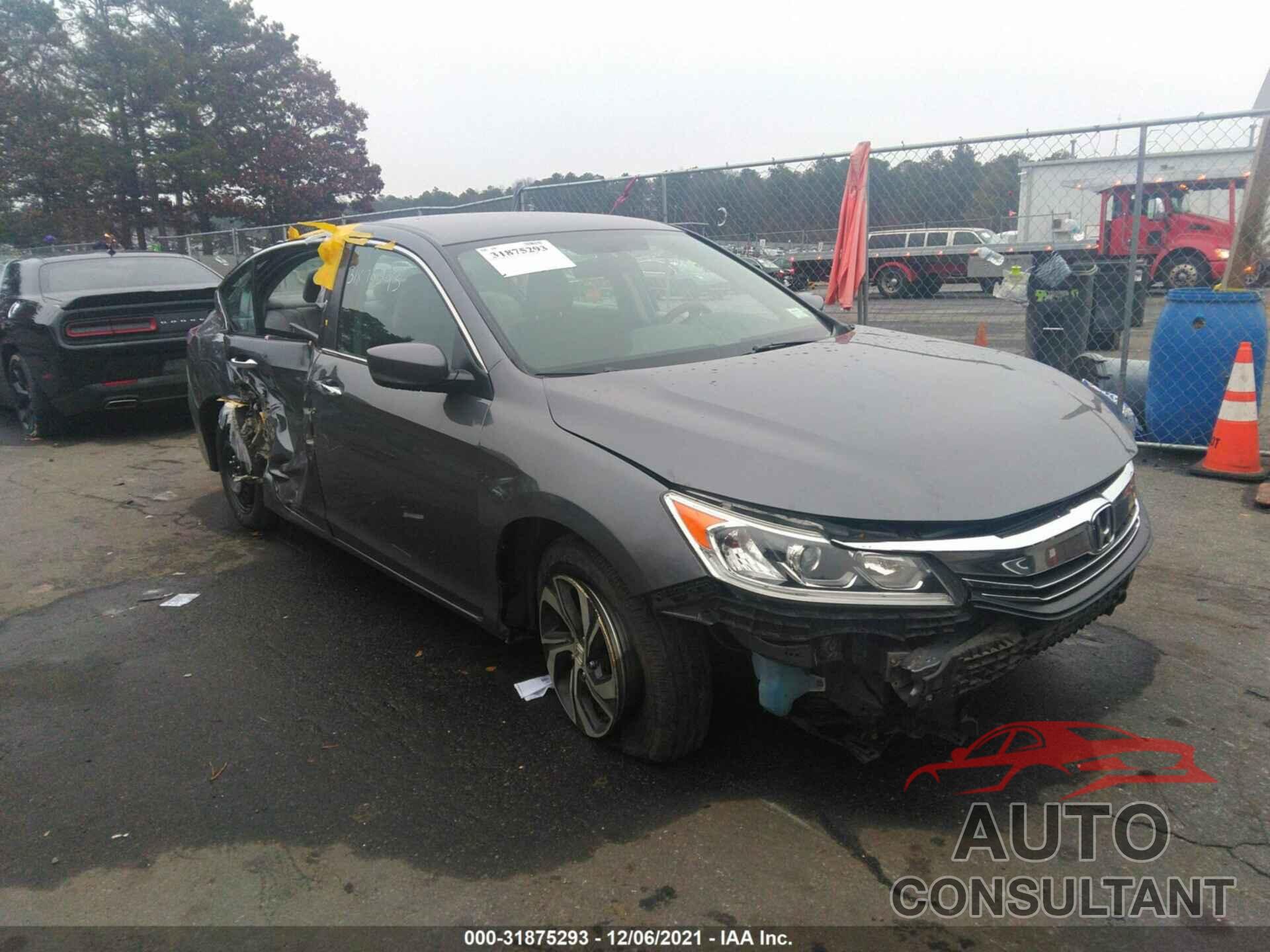 HONDA ACCORD SEDAN 2017 - 1HGCR2F37HA204205