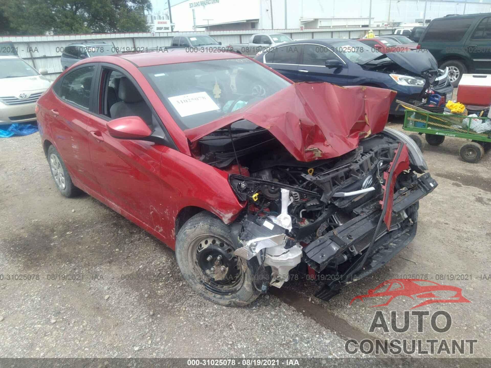 HYUNDAI ACCENT 2016 - KMHCT4AE0GU986165