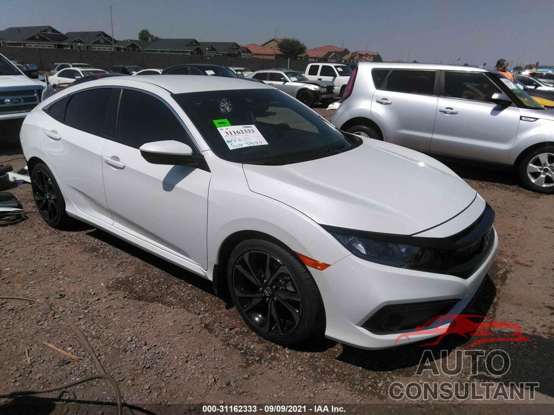 HONDA CIVIC SEDAN 2021 - 2HGFC2F80MH537982