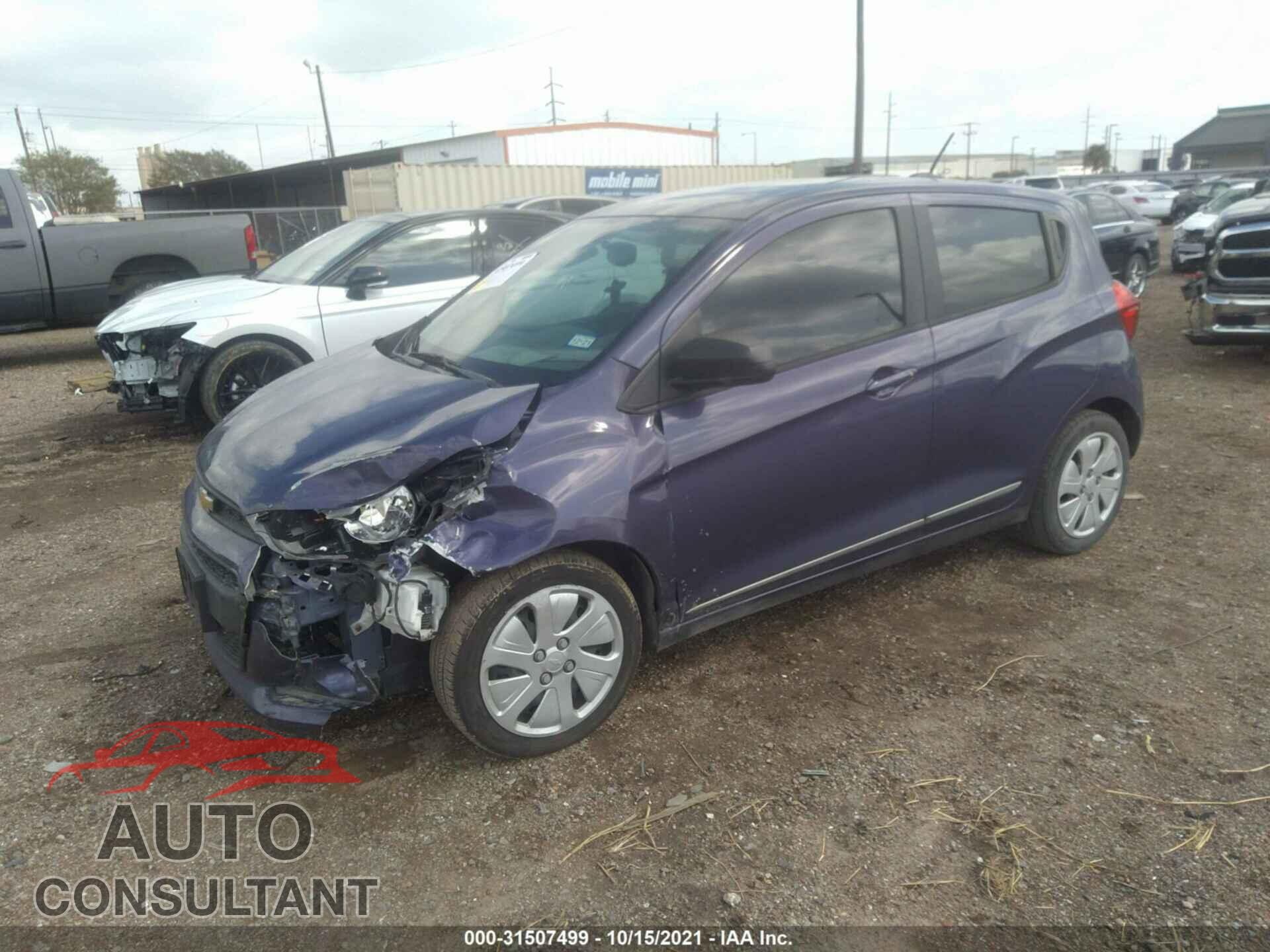 CHEVROLET SPARK 2017 - KL8CB6SA4HC818558