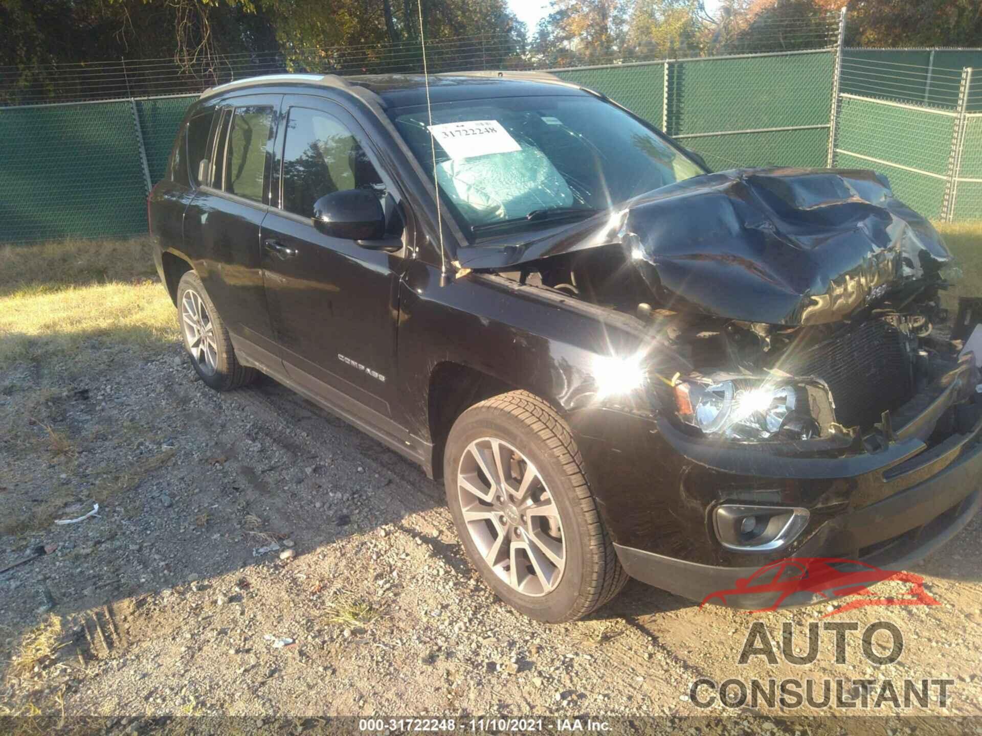 JEEP COMPASS 2017 - 1C4NJCEA8HD156216