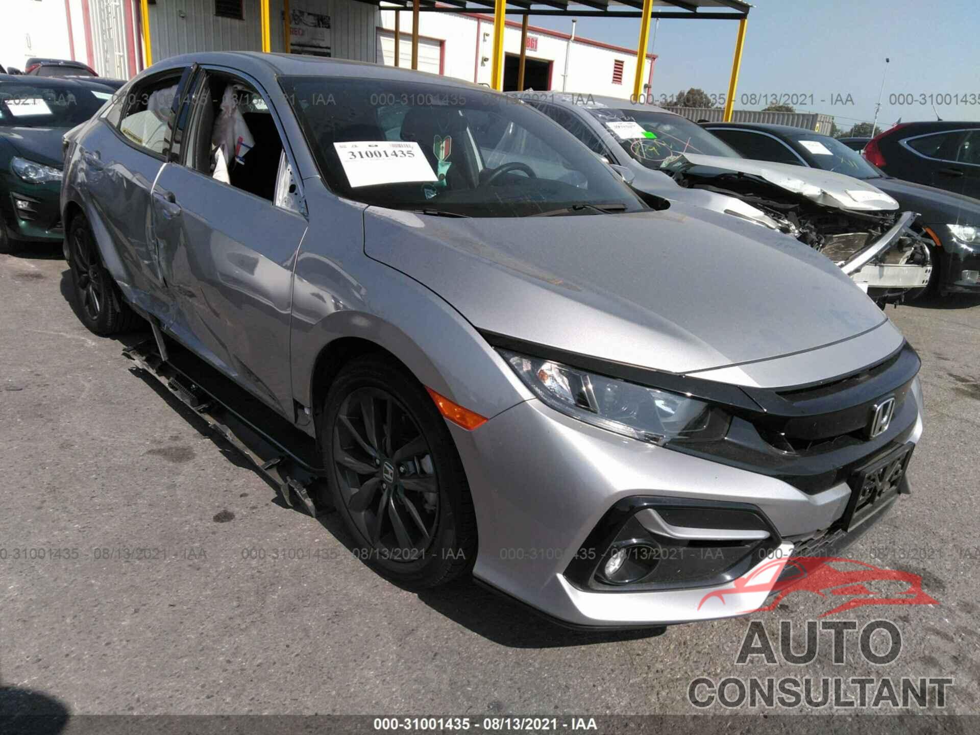 HONDA CIVIC HATCHBACK 2021 - SHHFK7H68MU403588