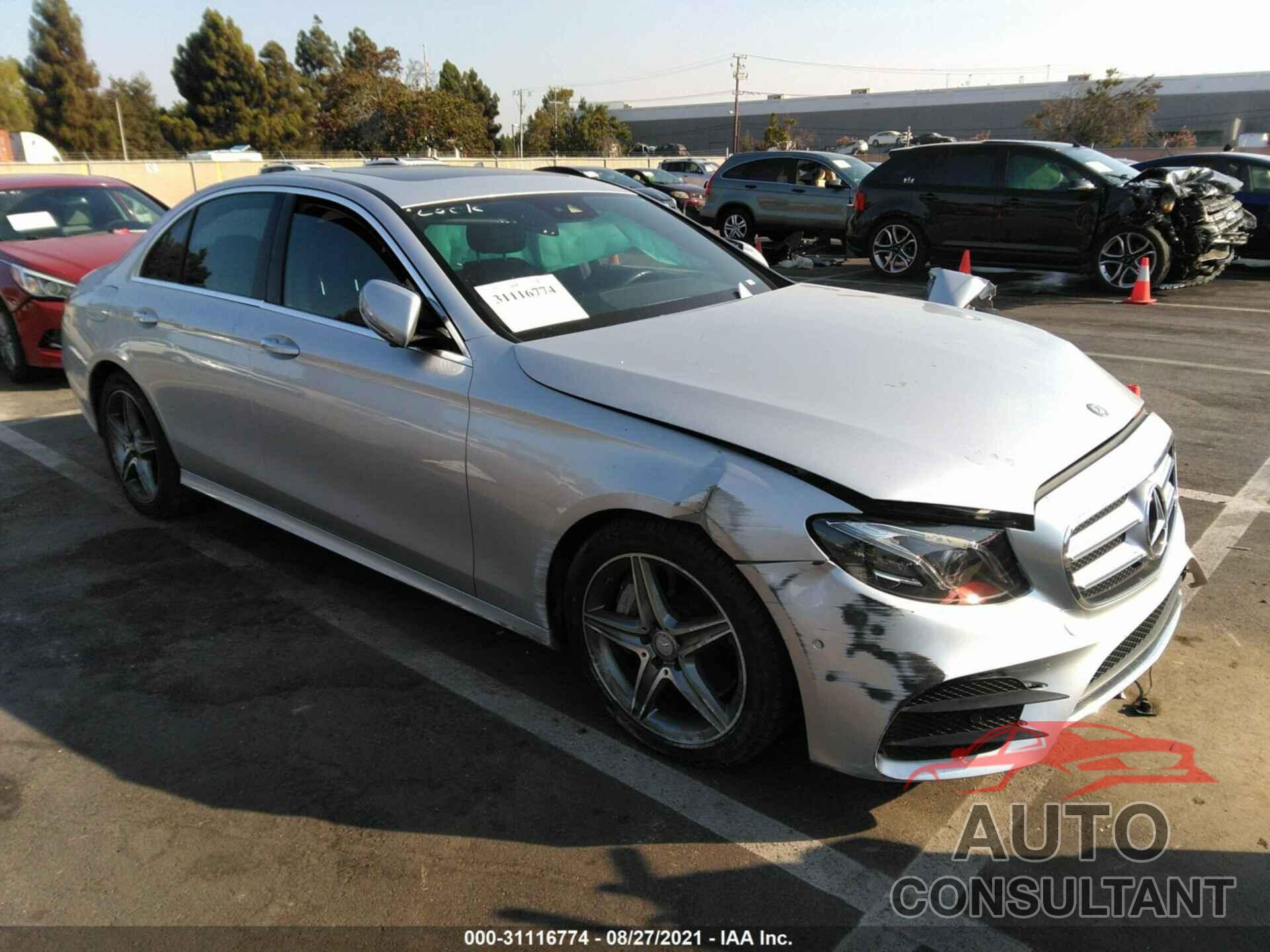 MERCEDES-BENZ E-CLASS 2017 - WDDZF4JB5HA021631