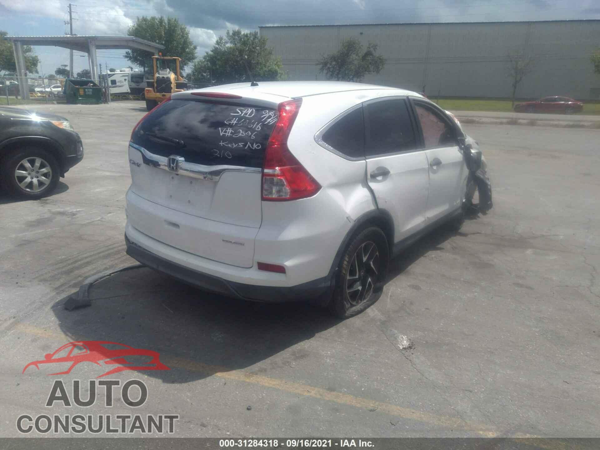 HONDA CR-V 2016 - 5J6RM3H44GL002096