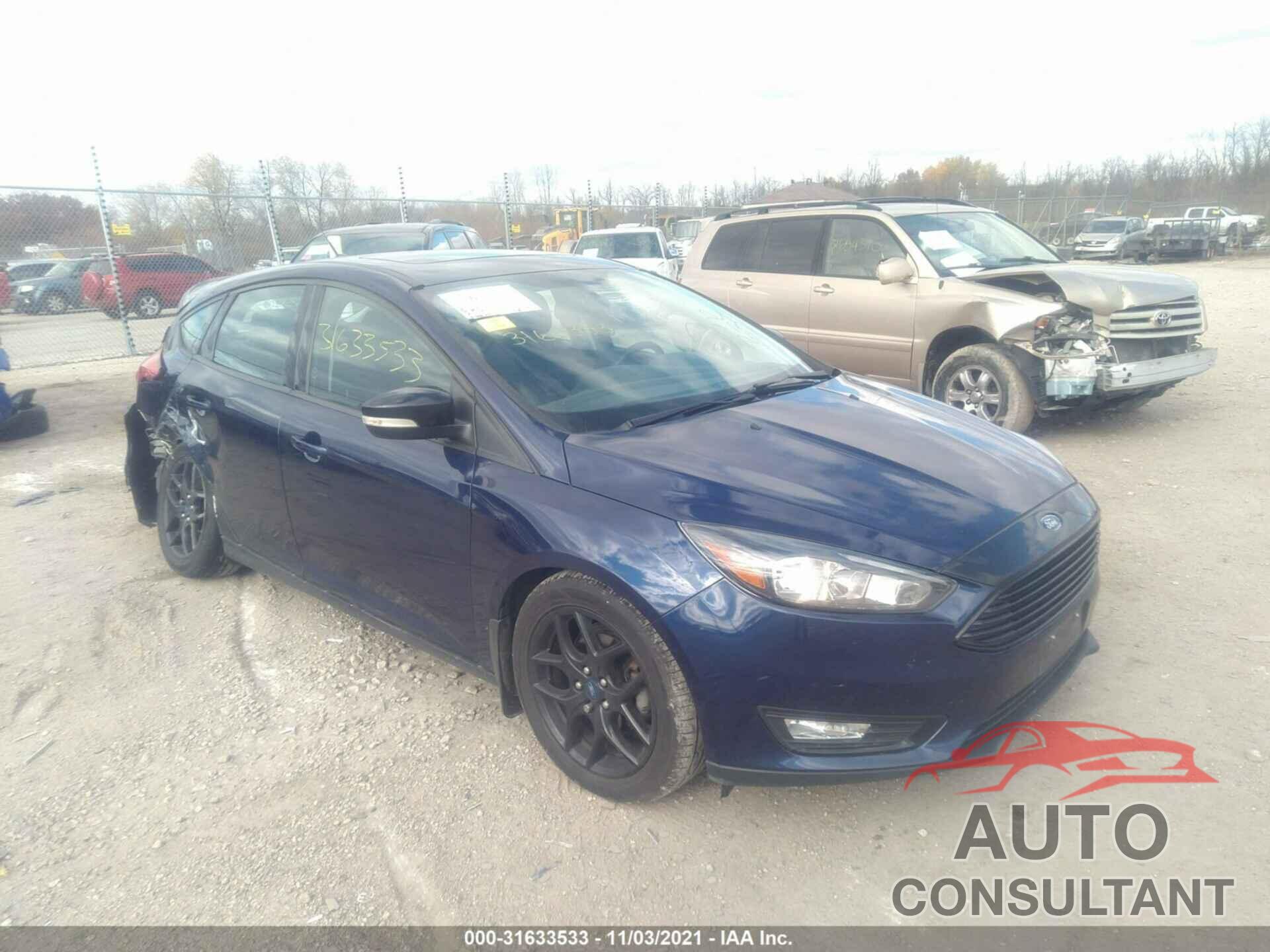 FORD FOCUS 2017 - 1FADP3M23HL207394