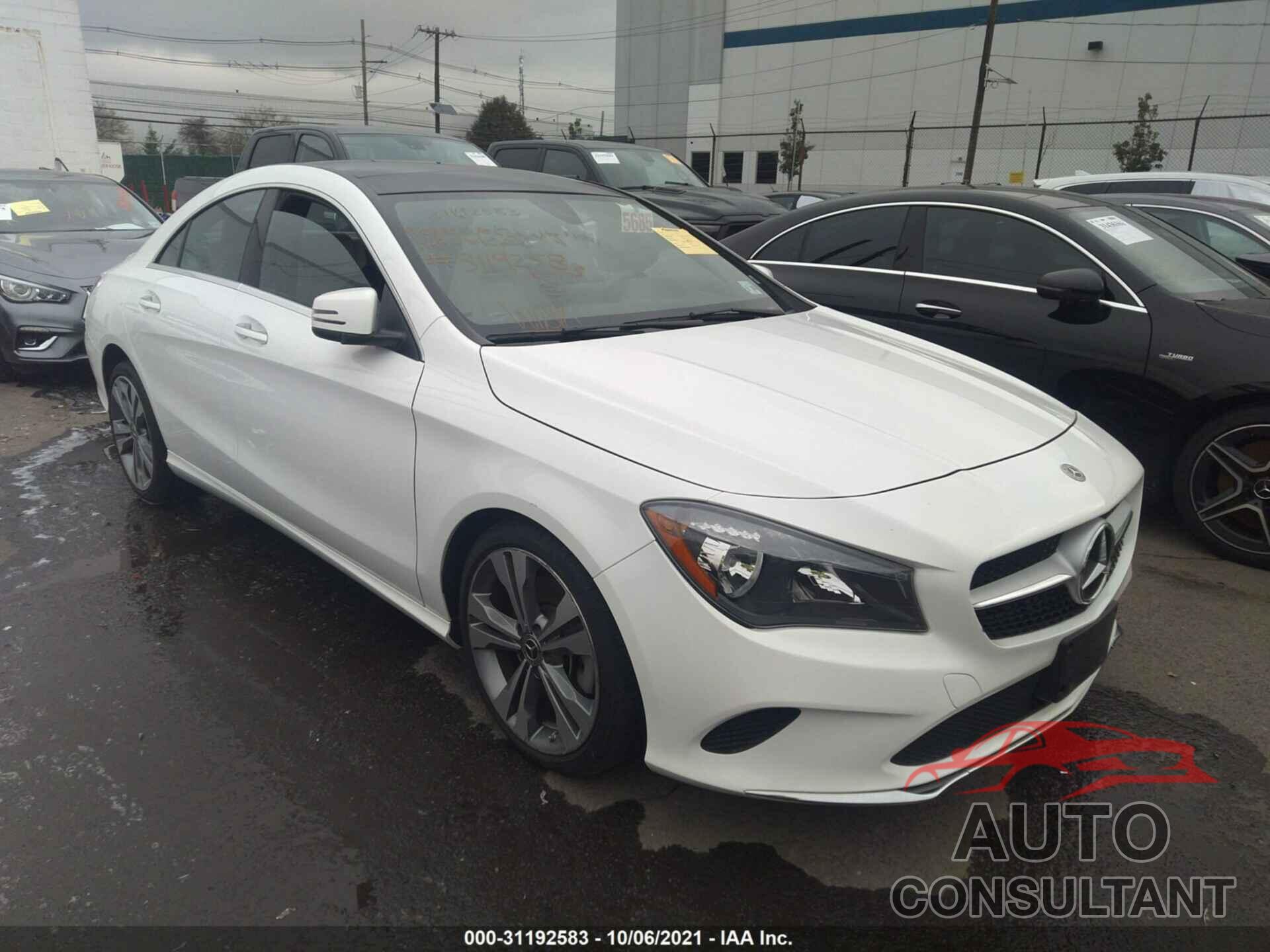 MERCEDES-BENZ CLA 2019 - WDDSJ4GBXKN725430