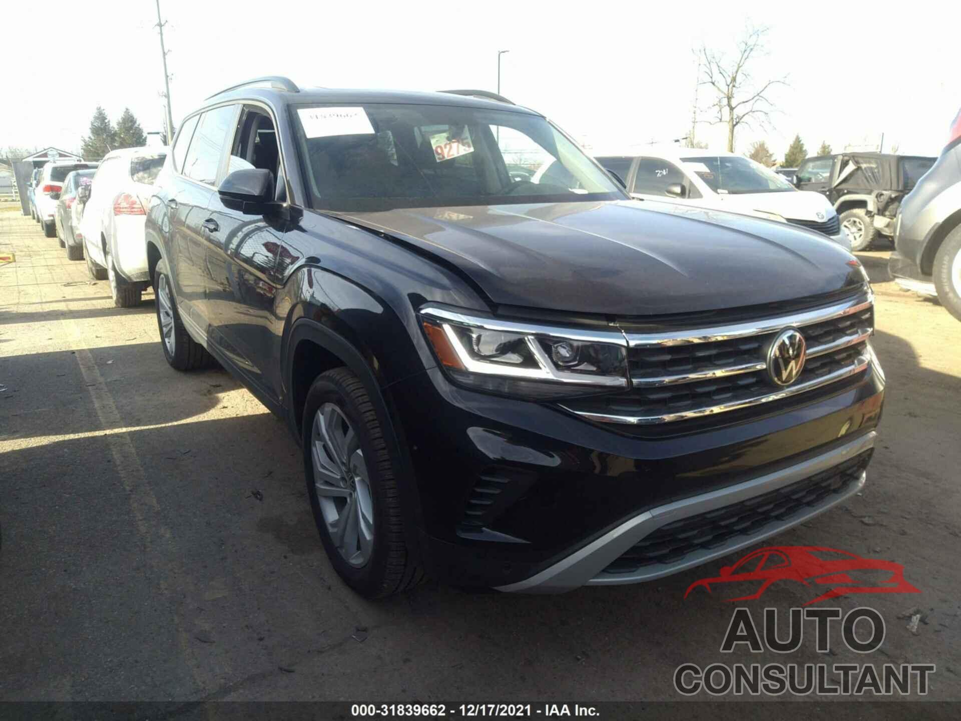 VOLKSWAGEN ATLAS 2021 - 1V2KR2CA1MC603279