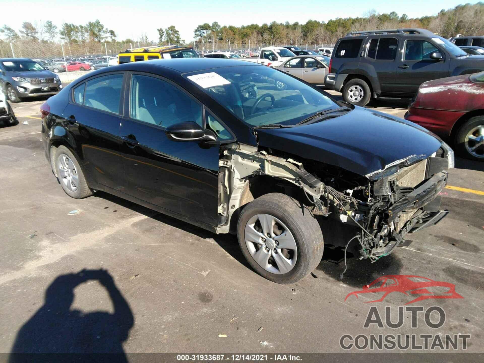 KIA FORTE 2017 - 3KPFL4A74HE016208