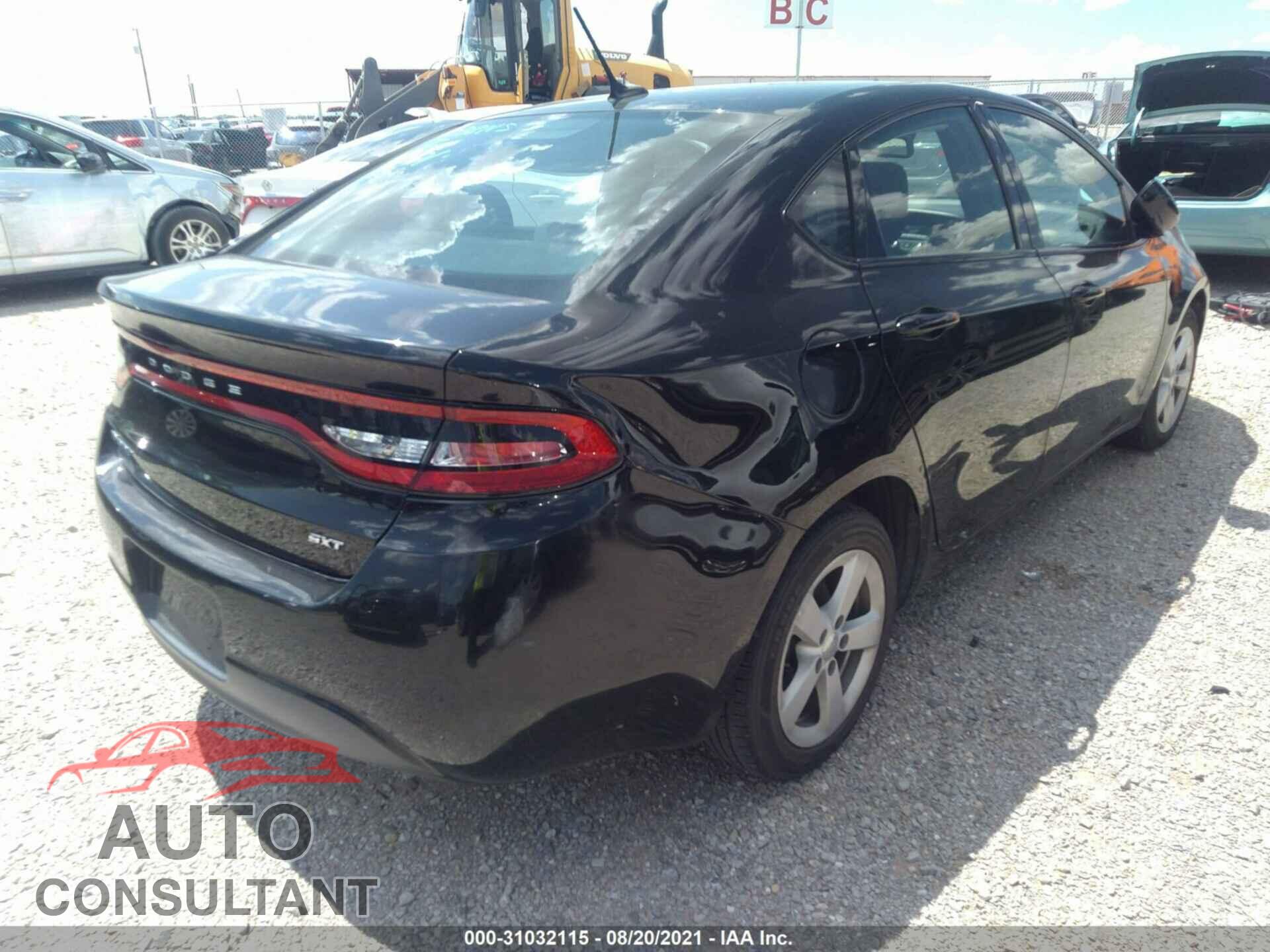 DODGE DART 2016 - 1C3CDFBB2GD728008
