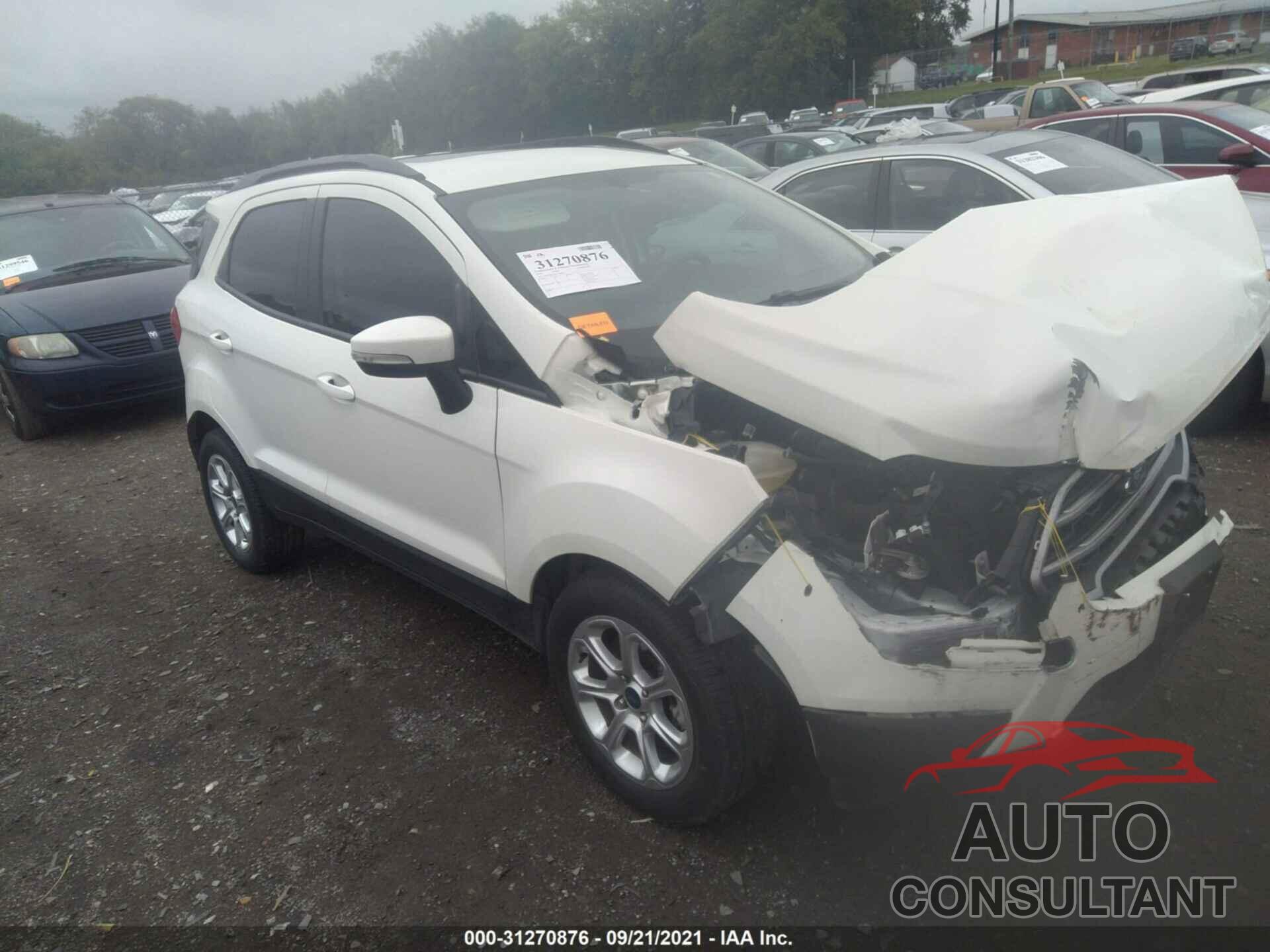 FORD ECOSPORT 2019 - MAJ3S2GE6KC303926