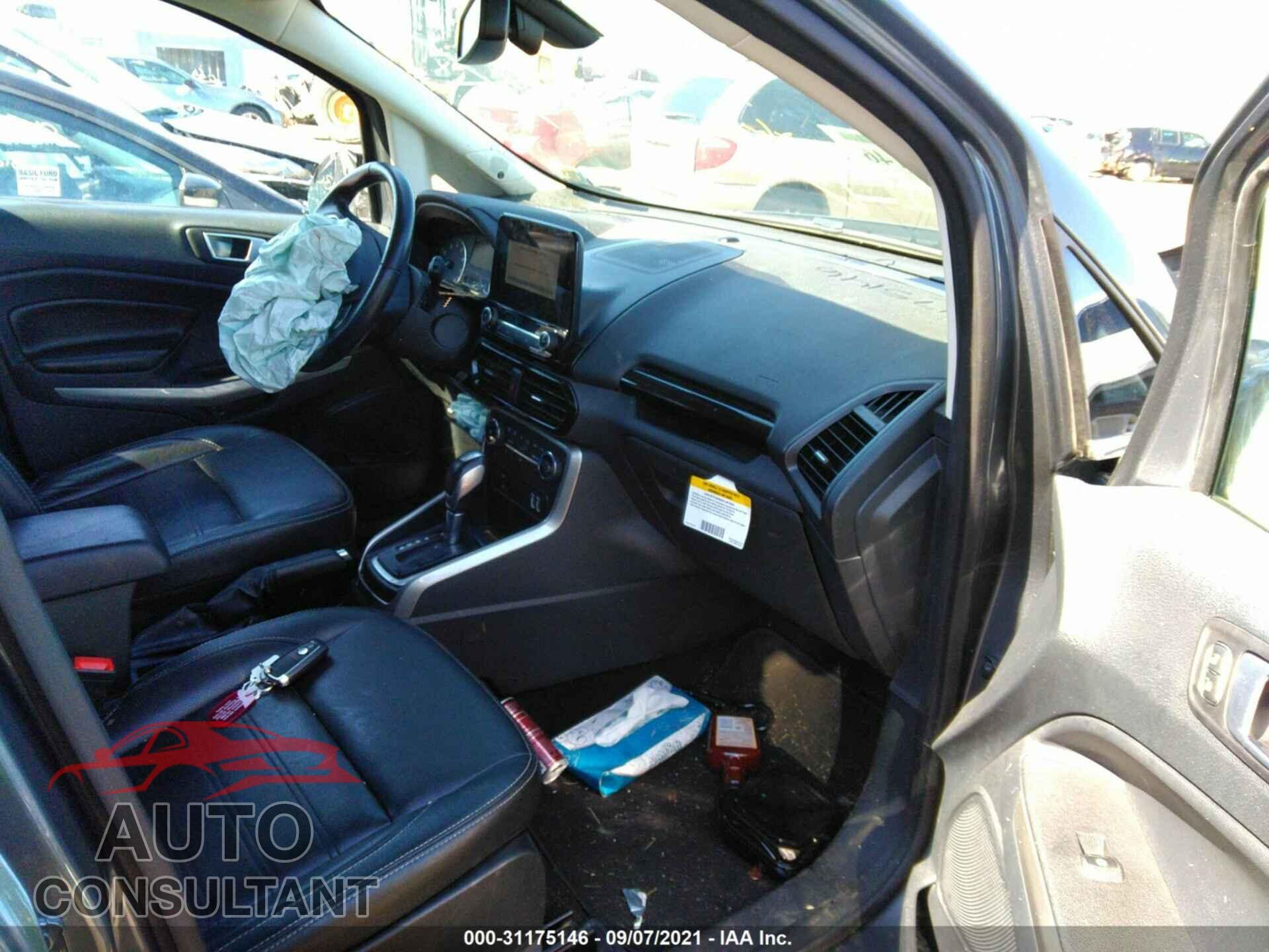 FORD ECOSPORT 2019 - MAJ6S3KL0KC285660