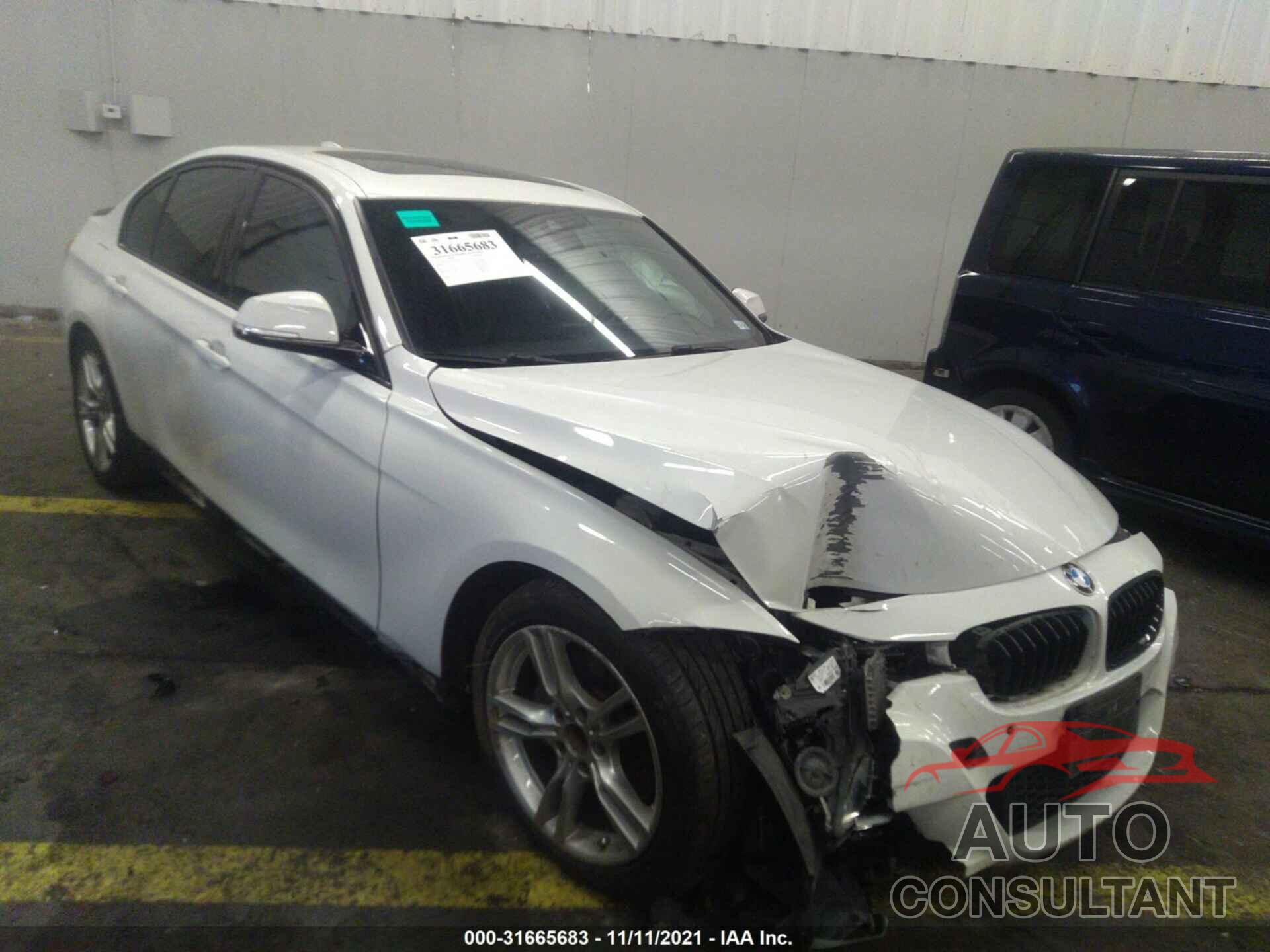 BMW 3 SERIES 2016 - WBA8E9C50GK647266