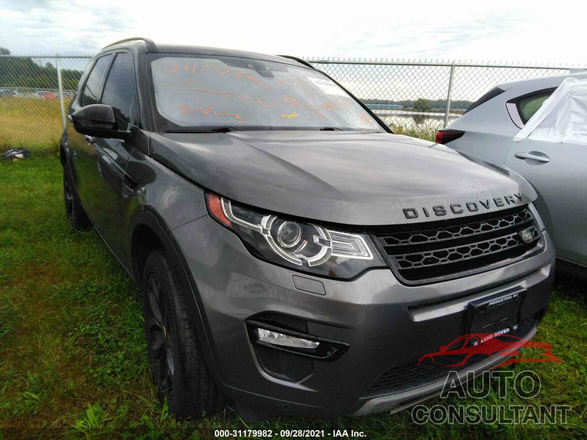 LAND ROVER DISCOVERY SPORT 2018 - SALCR2RX2JH733743