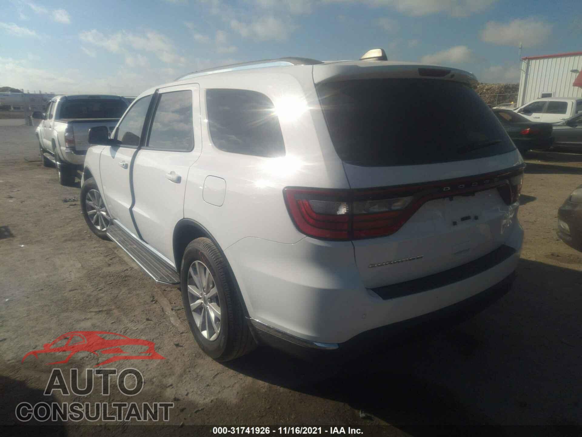 DODGE DURANGO 2019 - 1C4RDHAGXKC777325