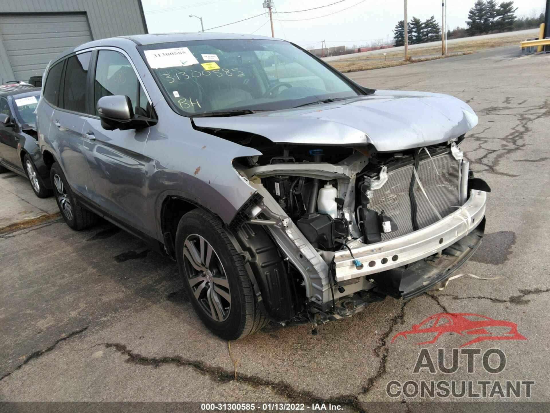 HONDA PILOT 2017 - 5FNYF5H56HB031703