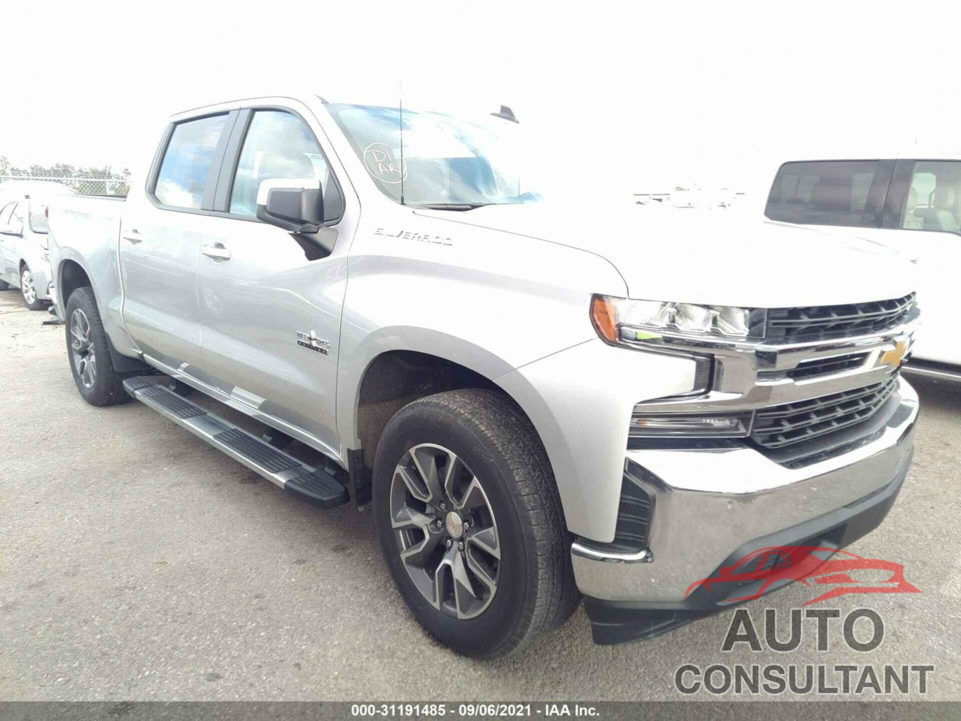 CHEVROLET SILVERADO 1500 2021 - 3GCPWCED9MG334281