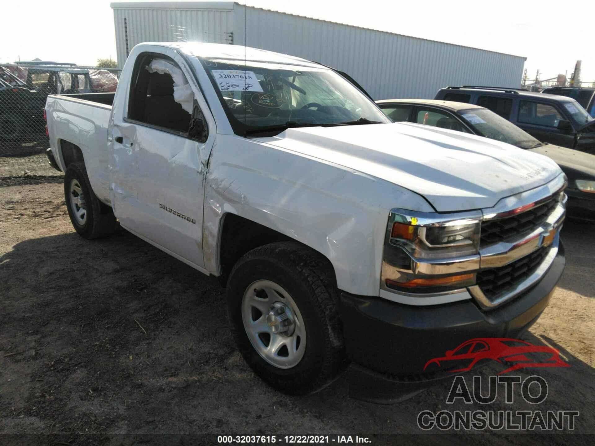 CHEVROLET SILVERADO 1500 2016 - 1GCNCNEH4GZ339441