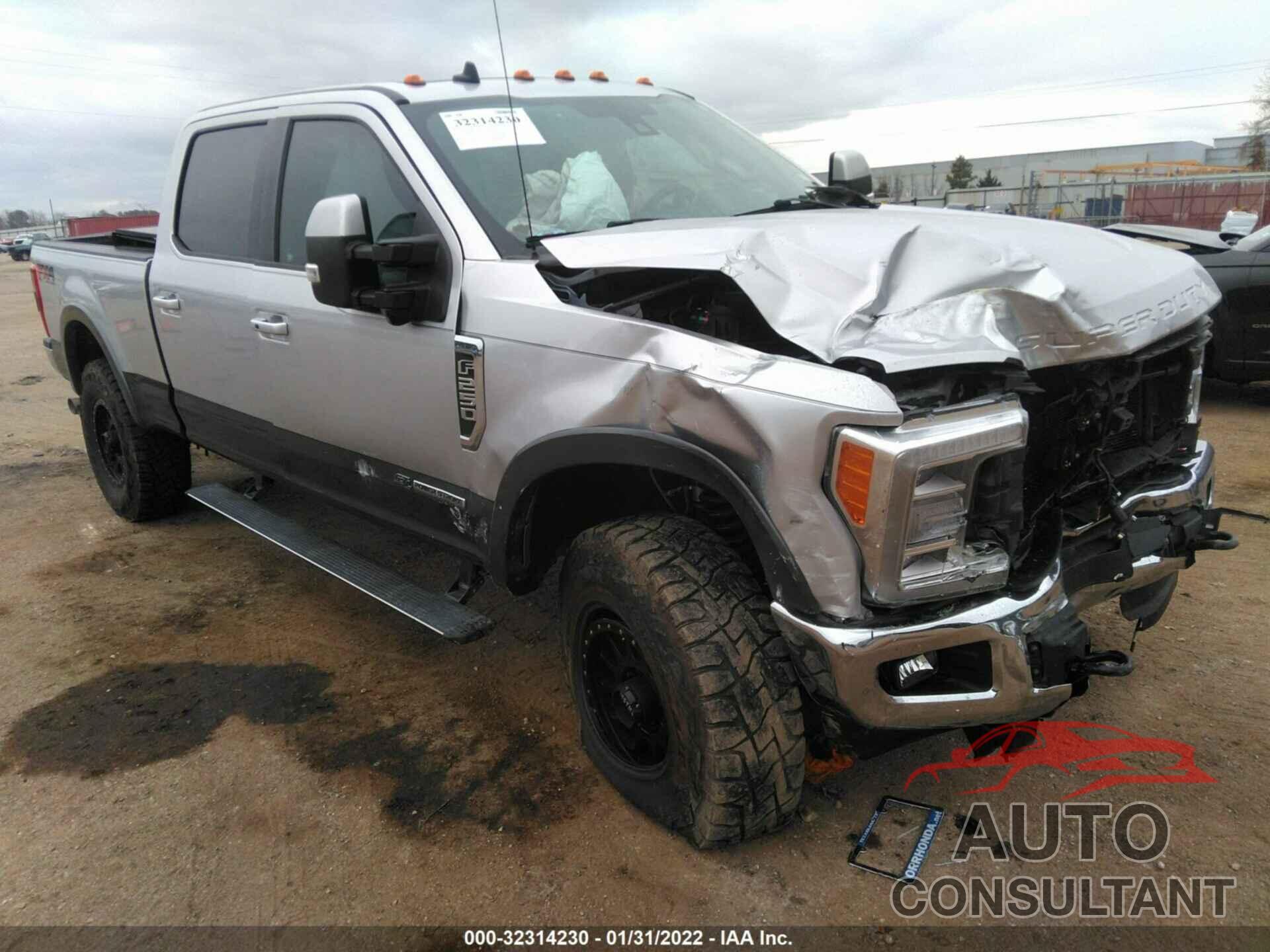 FORD SUPER DUTY F-250 SRW 2019 - 1FT7W2BT9KEG65324