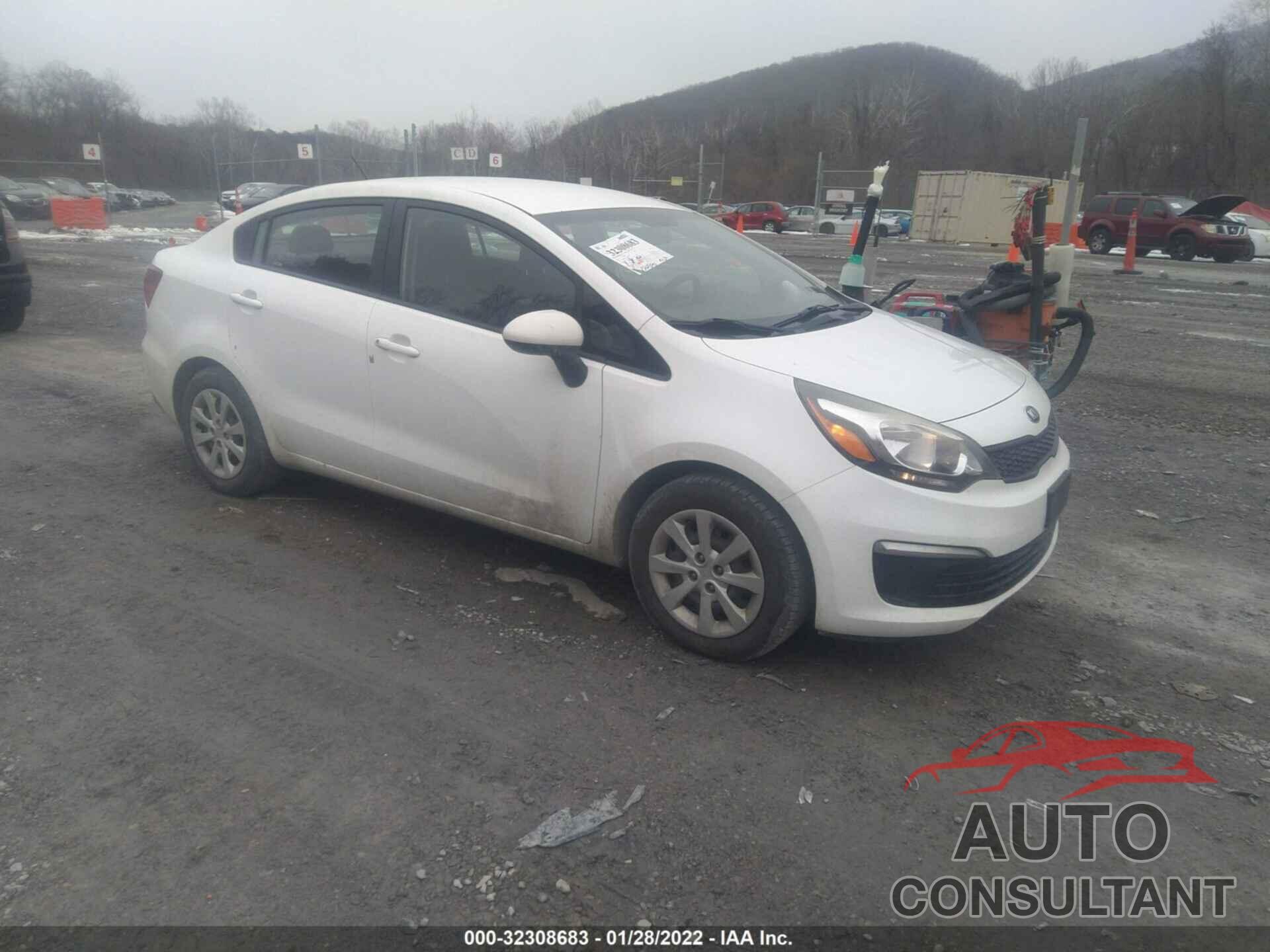 KIA RIO 2016 - KNADM4A30G6660176