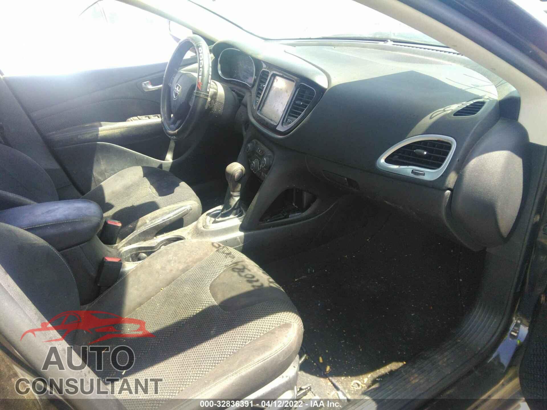 DODGE DART 2016 - 1C3CDFBB5GD592814
