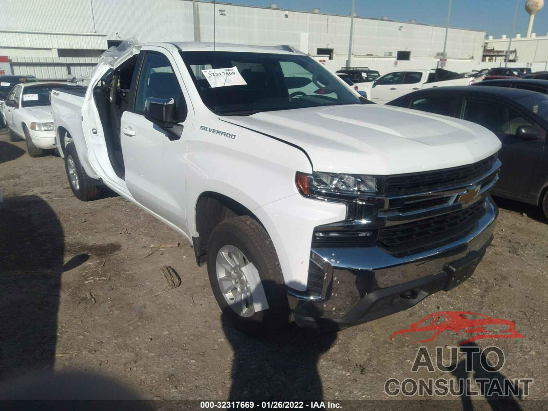 CHEVROLET SILVERADO 1500 2020 - 3GCUYDED8LG251653