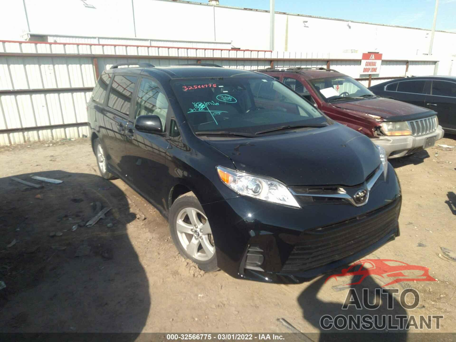 TOYOTA SIENNA 2020 - 5TDKZ3DC8LS054586