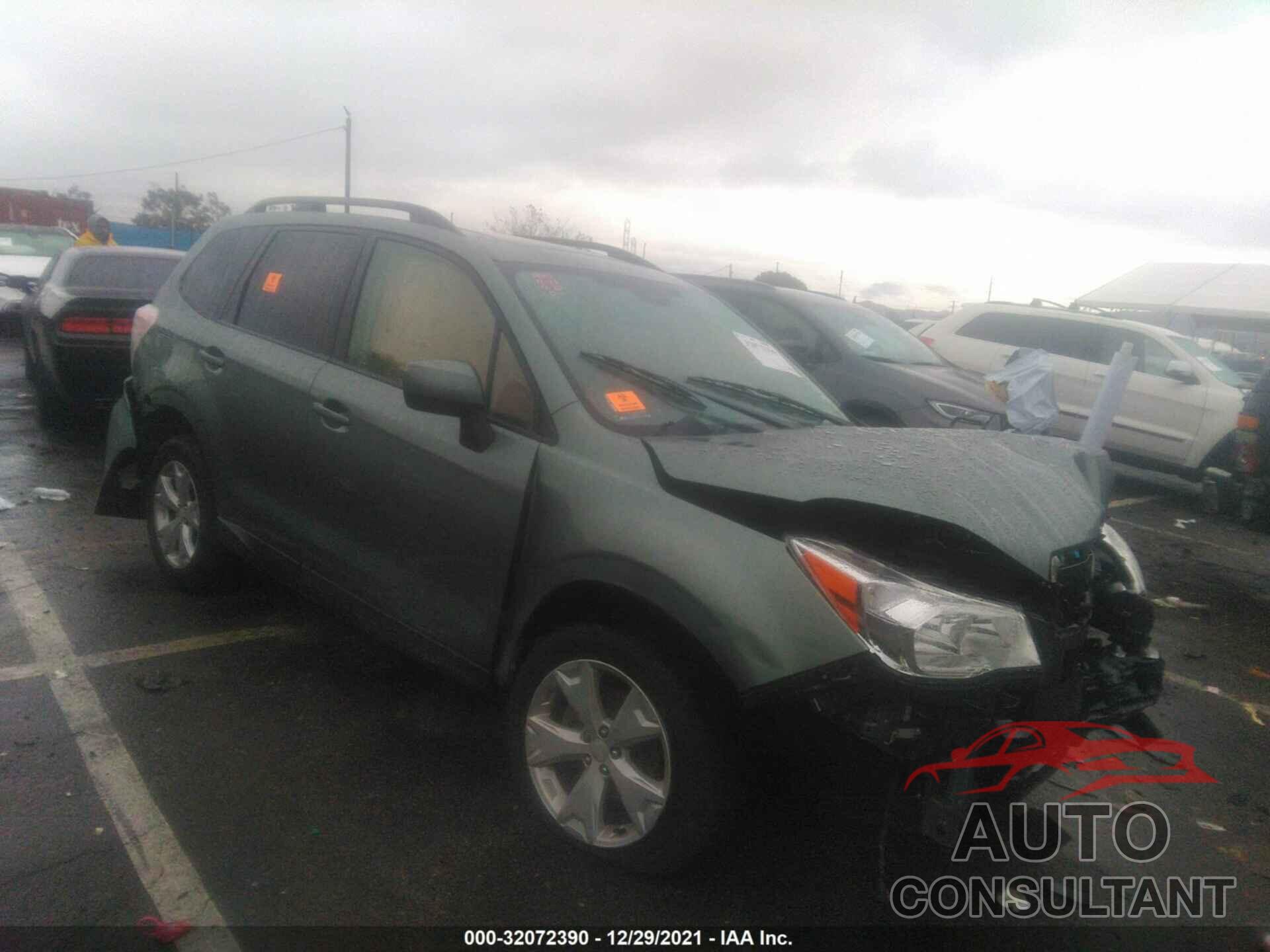 SUBARU FORESTER 2016 - JF2SJAFC4GH551865