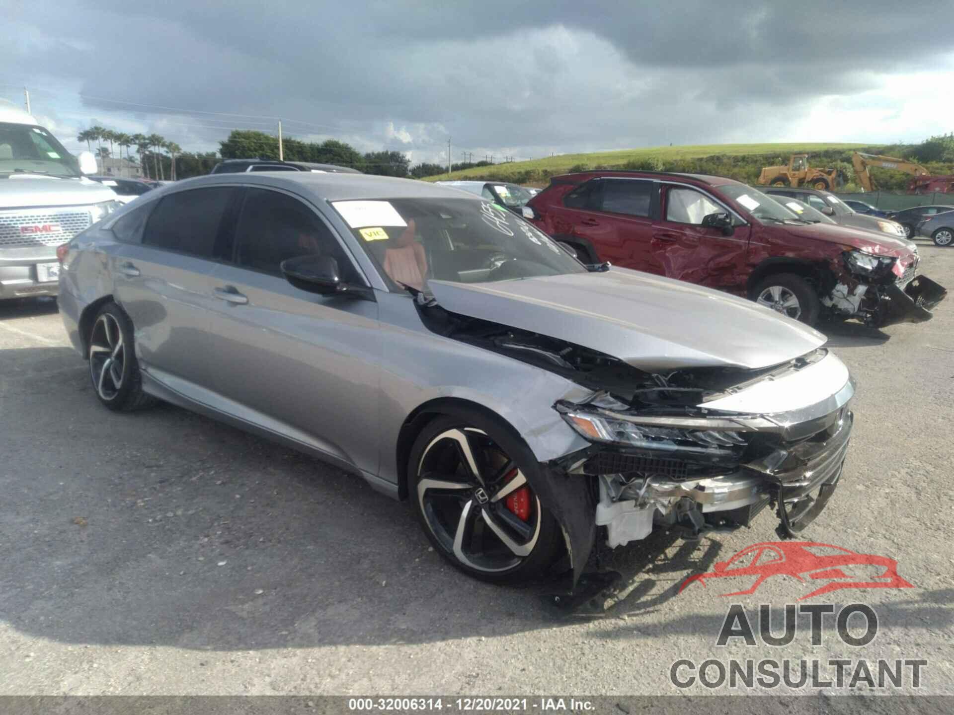 HONDA ACCORD SEDAN 2021 - 1HGCV1F34MA006455
