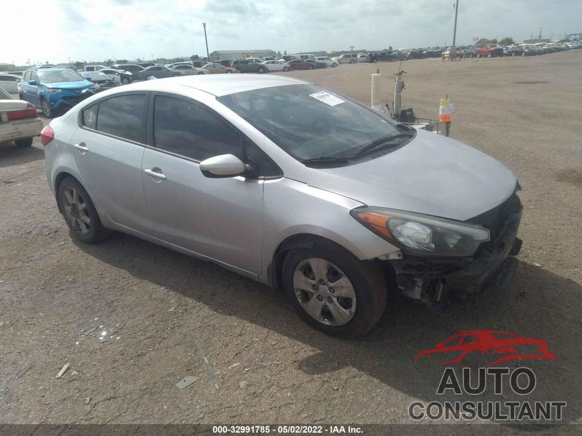 KIA FORTE 2016 - KNAFK4A62G5511735