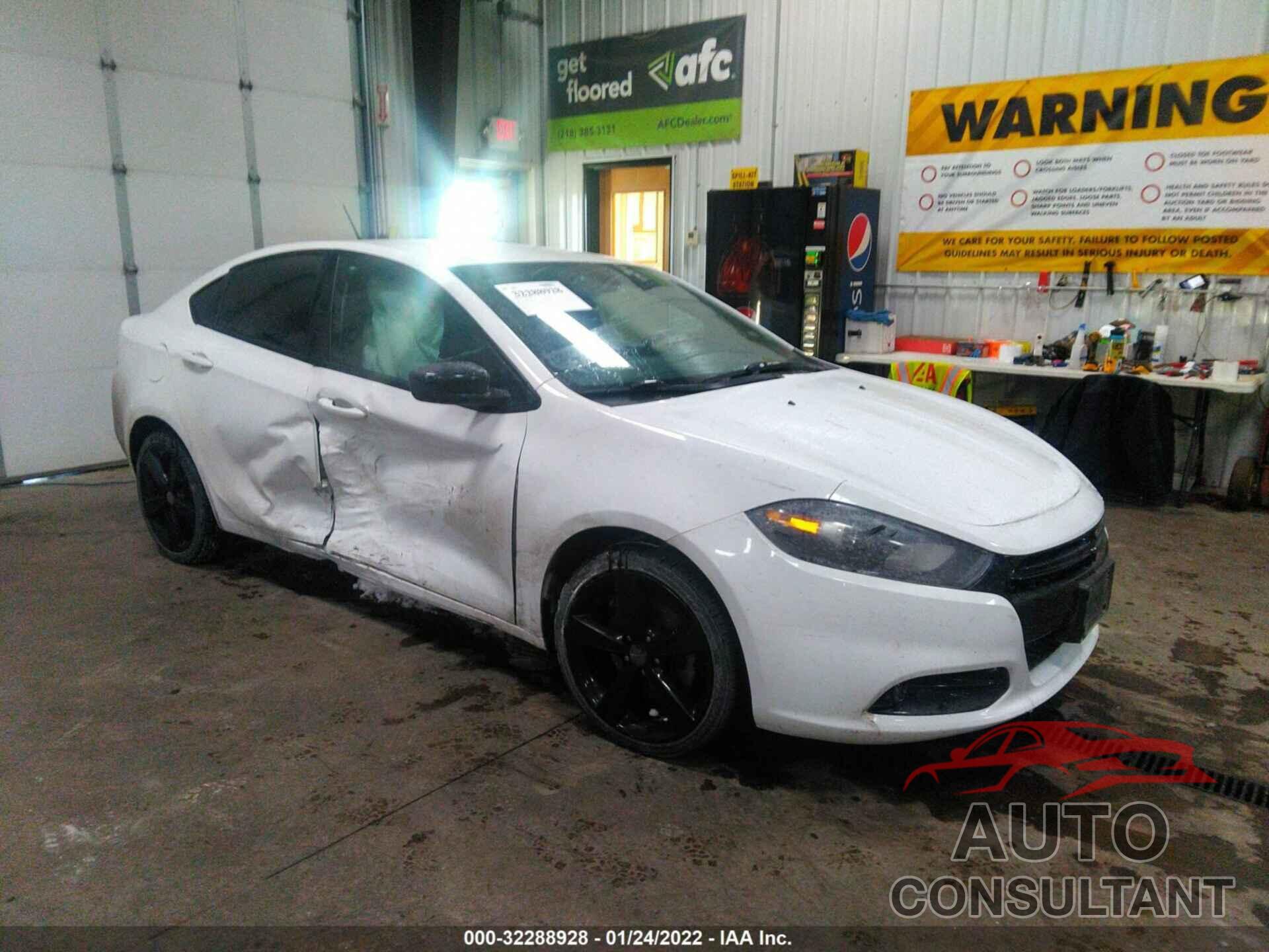 DODGE DART 2016 - 1C3CDFBB9GD516609