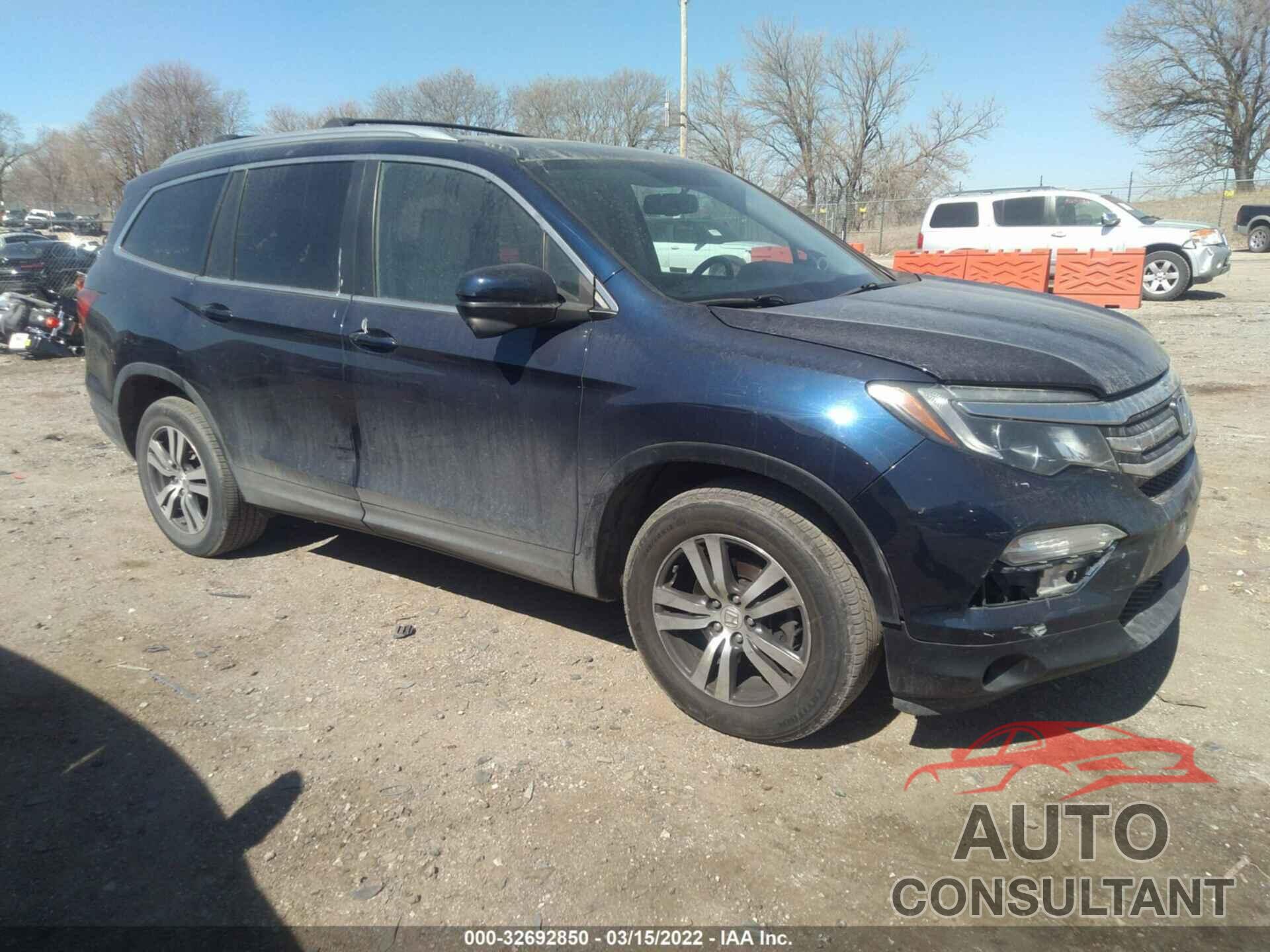 HONDA PILOT 2016 - 5FNYF6H79GB039333