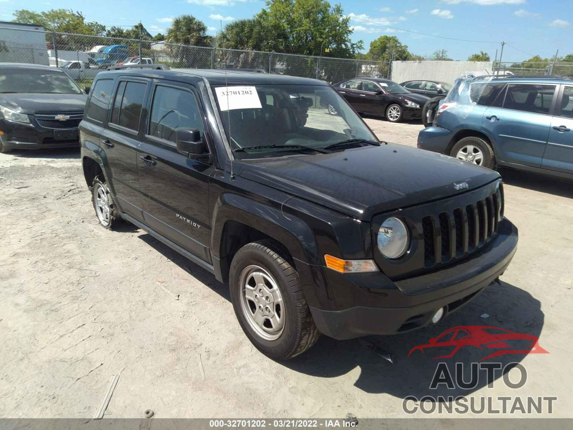 JEEP PATRIOT 2016 - 1C4NJPBAXGD760442