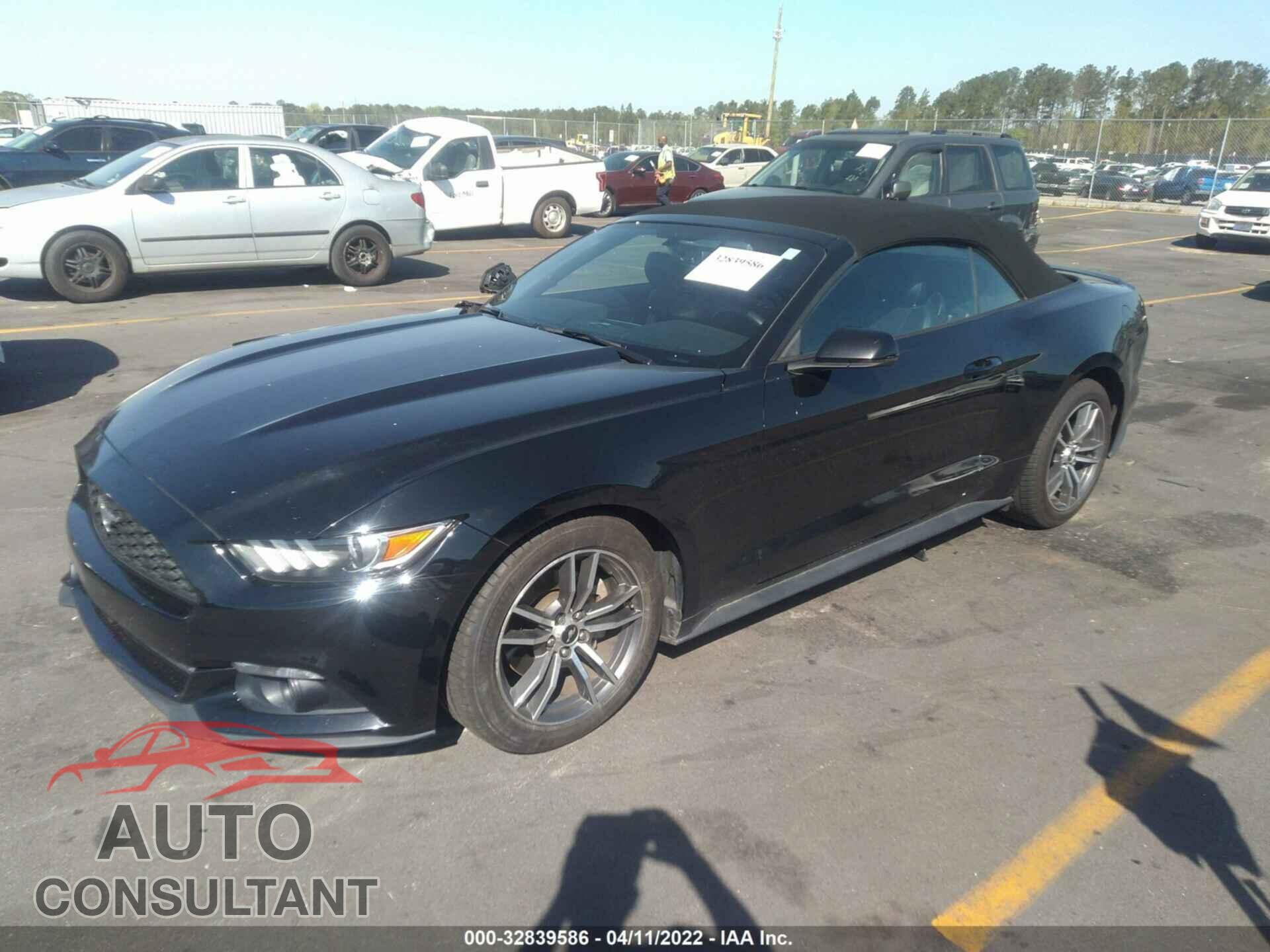 FORD MUSTANG 2017 - 1FATP8UH8H5204590
