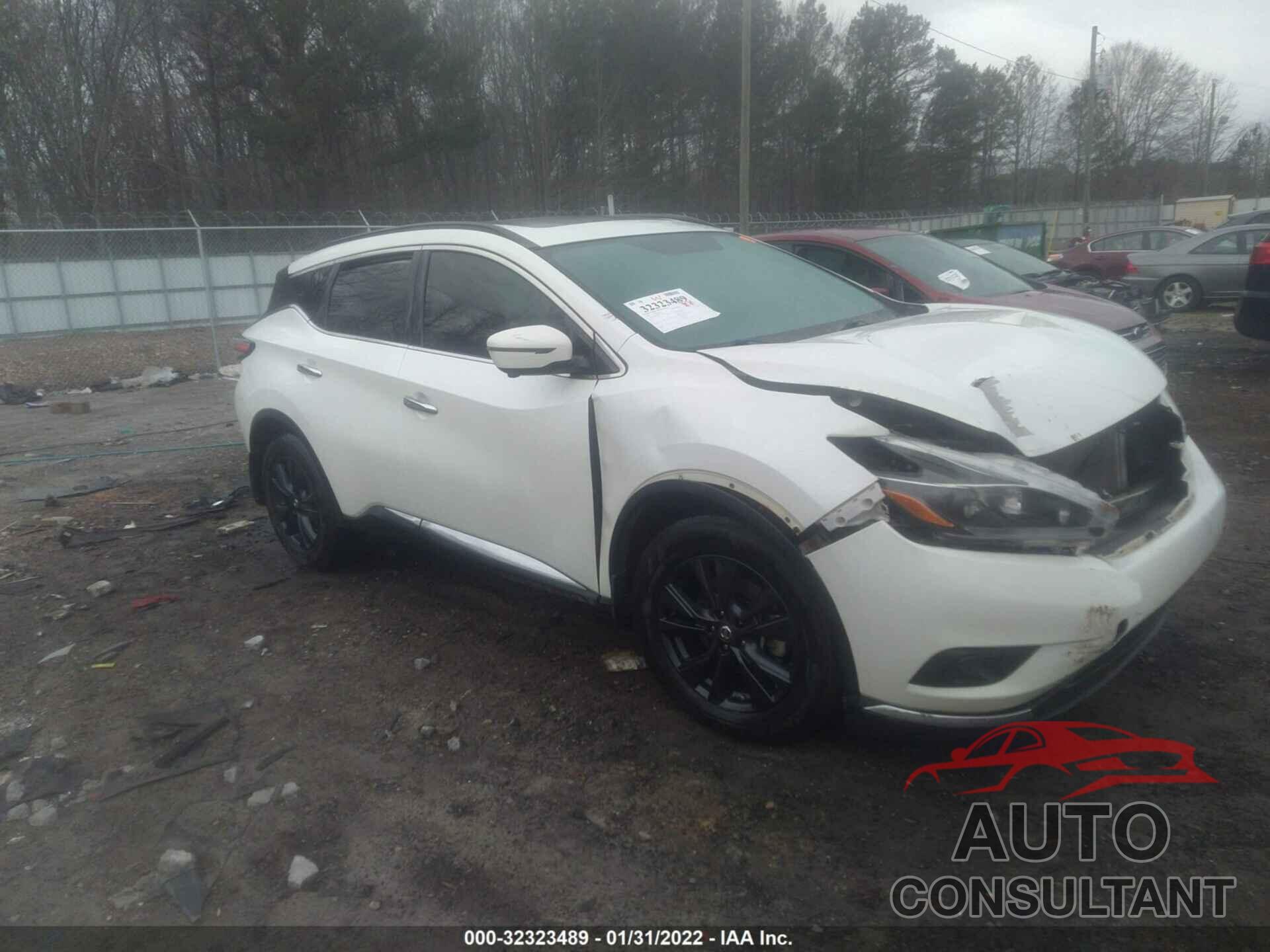 NISSAN MURANO 2018 - 5N1AZ2MG9JN143848