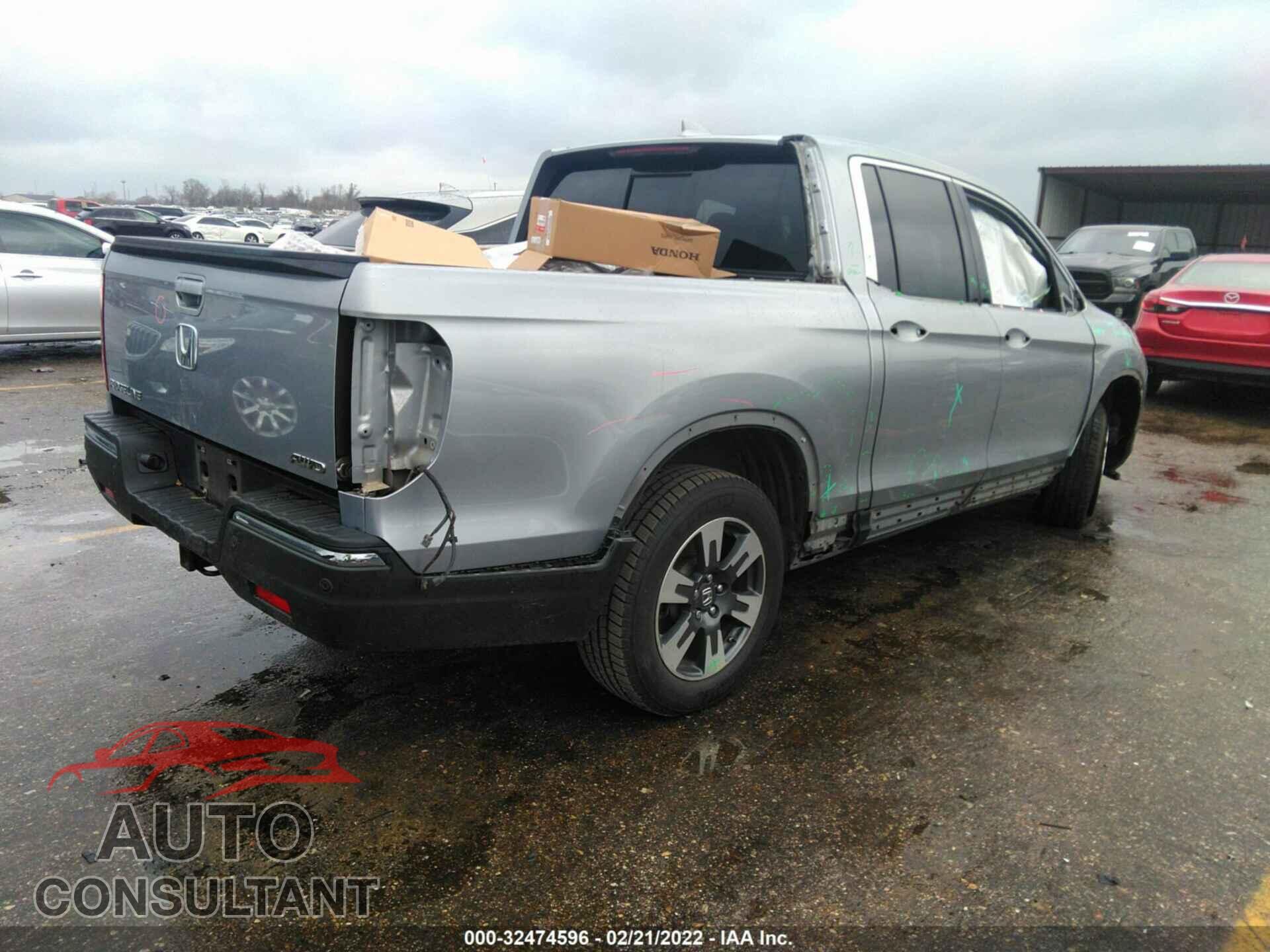 HONDA RIDGELINE 2019 - 5FPYK3F76KB006223