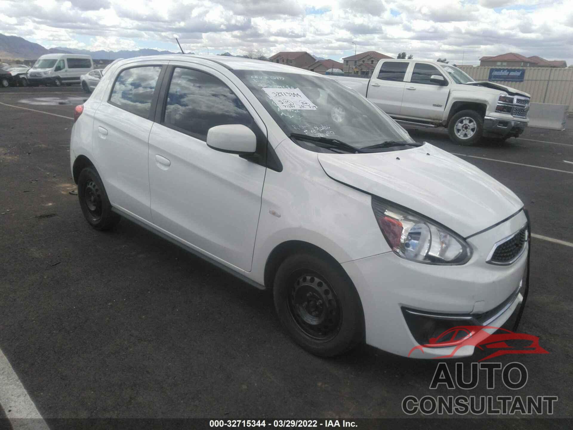 MITSUBISHI MIRAGE 2017 - ML32A3HJ3HH009568