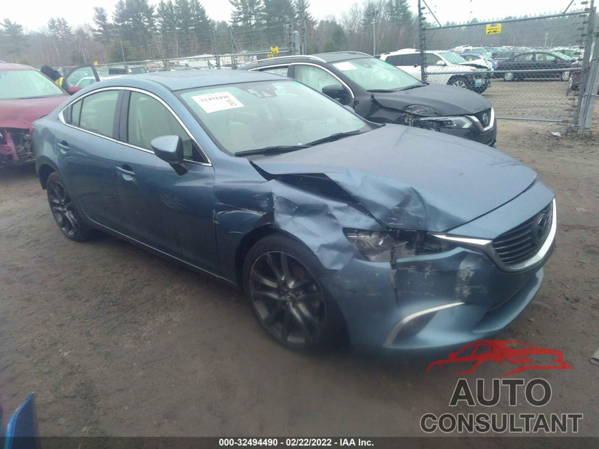 MAZDA MAZDA6 2016 - JM1GJ1W52G1453870