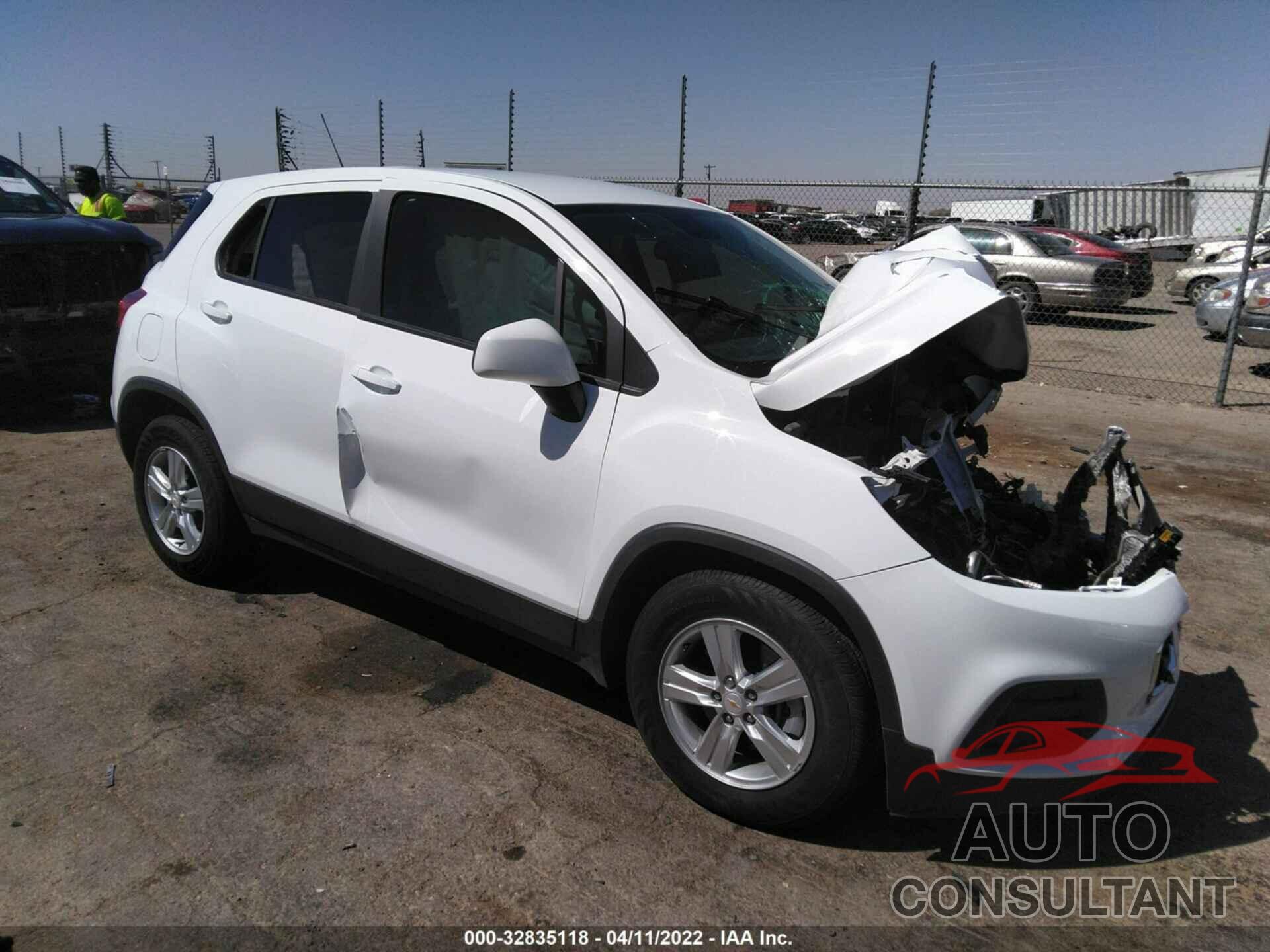 CHEVROLET TRAX 2020 - KL7CJKSB0LB075341