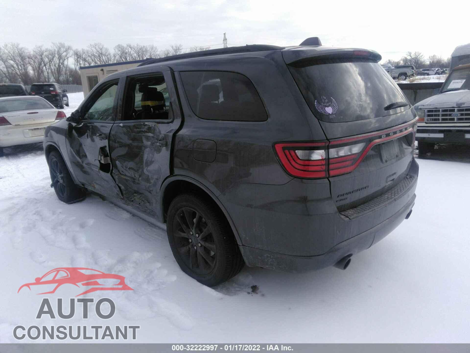 DODGE DURANGO 2017 - 1C4RDJDG8HC926049