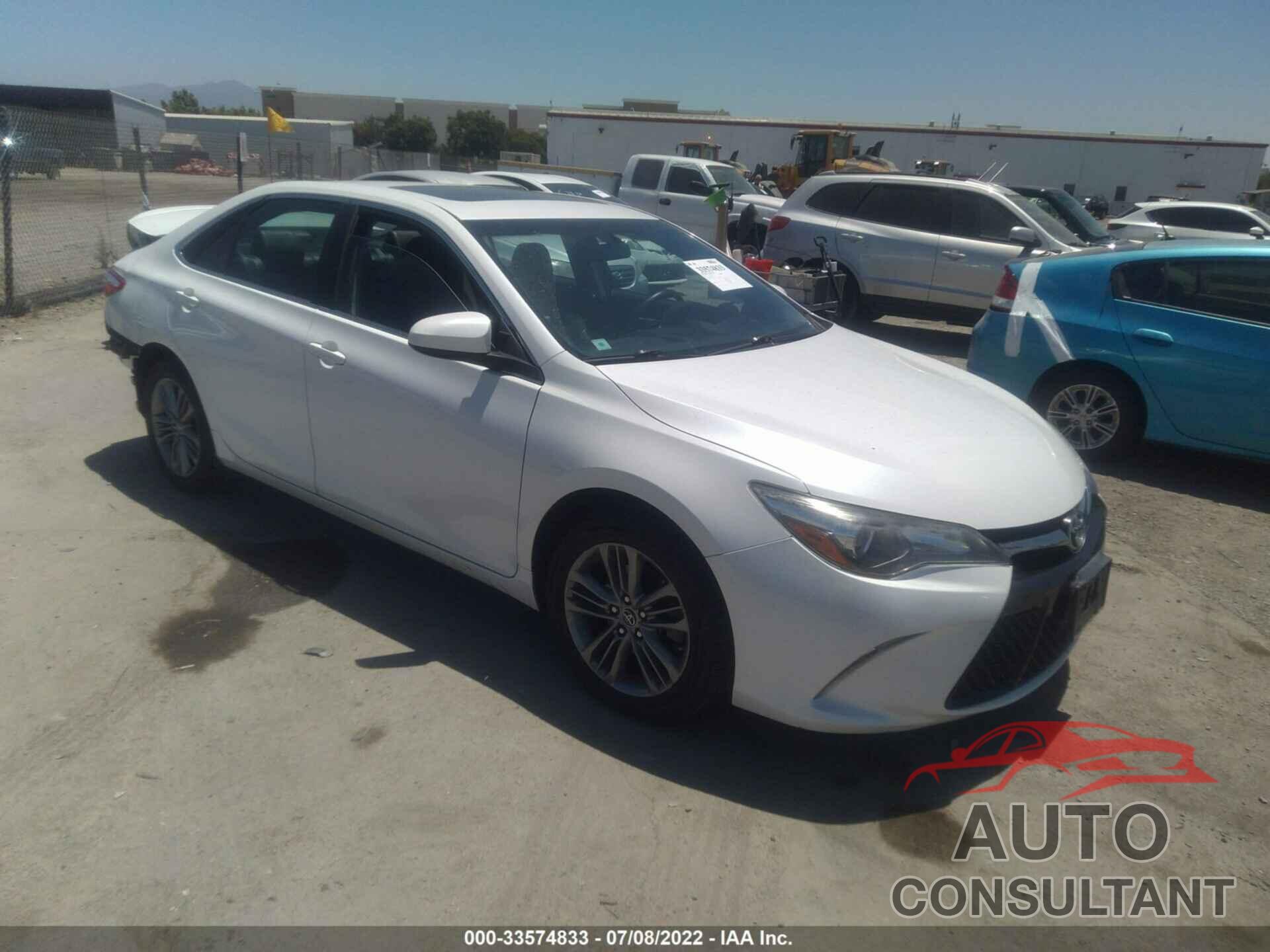 TOYOTA CAMRY 2017 - 4T1BF1FK7HU367189