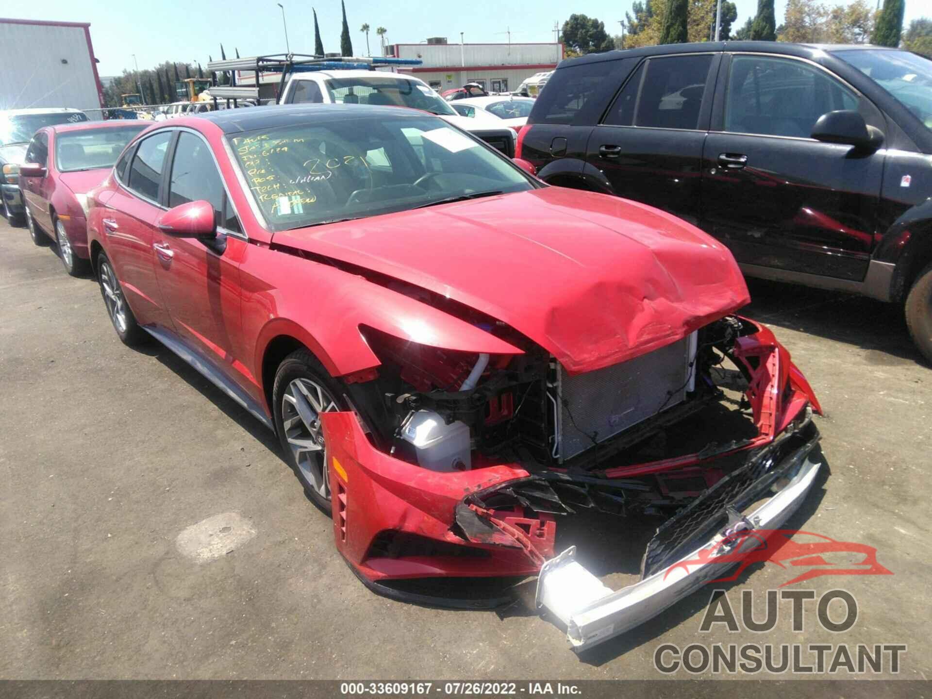 HYUNDAI SONATA 2021 - 5NPEF4JA1MH116092