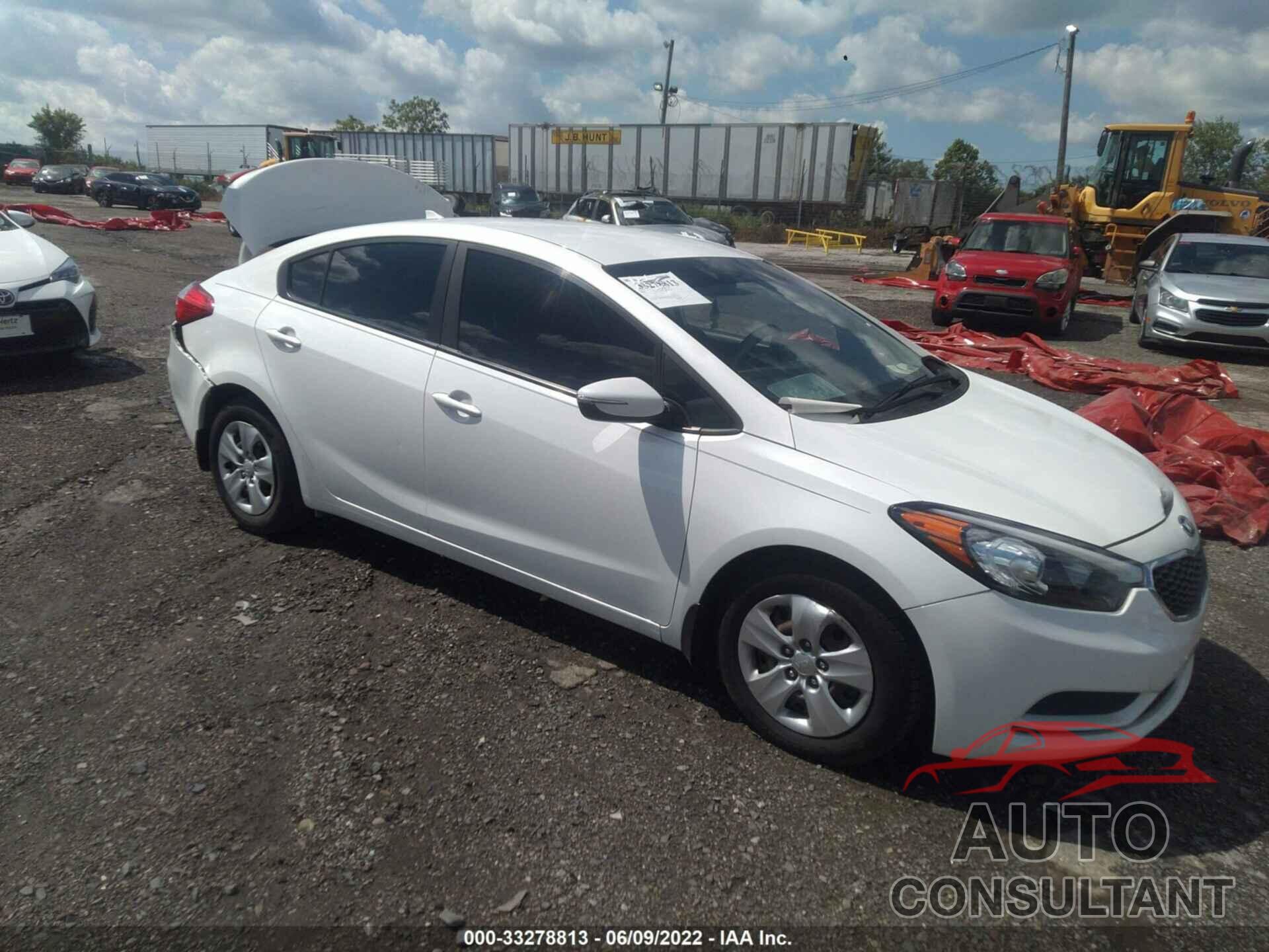 KIA FORTE 2016 - KNAFX4A67G5522330