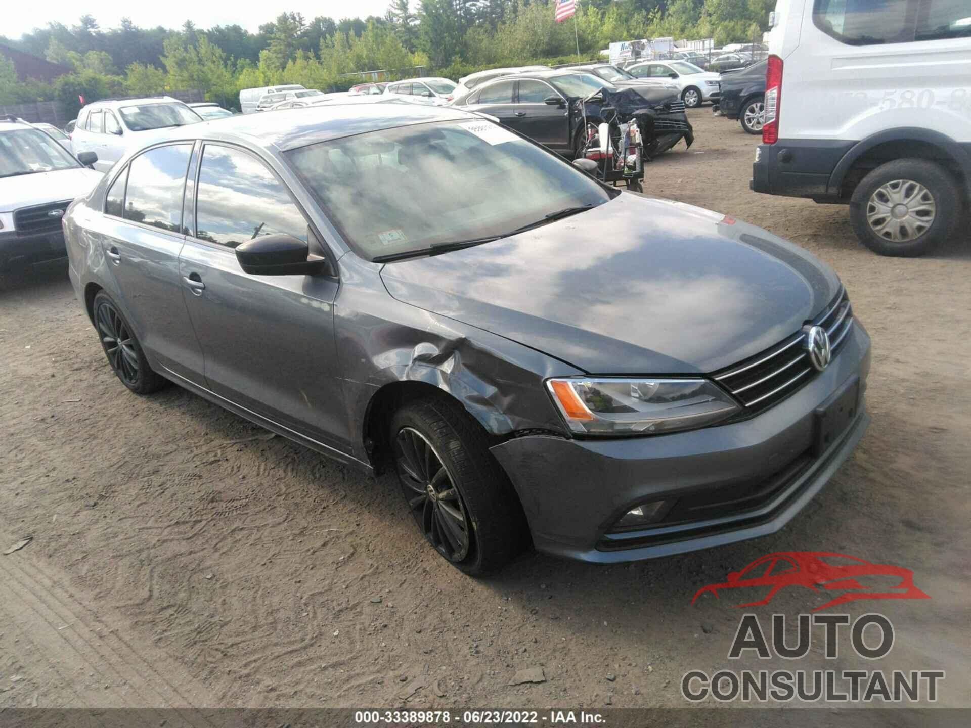 VOLKSWAGEN JETTA SEDAN 2016 - 3VWD17AJ8GM393877