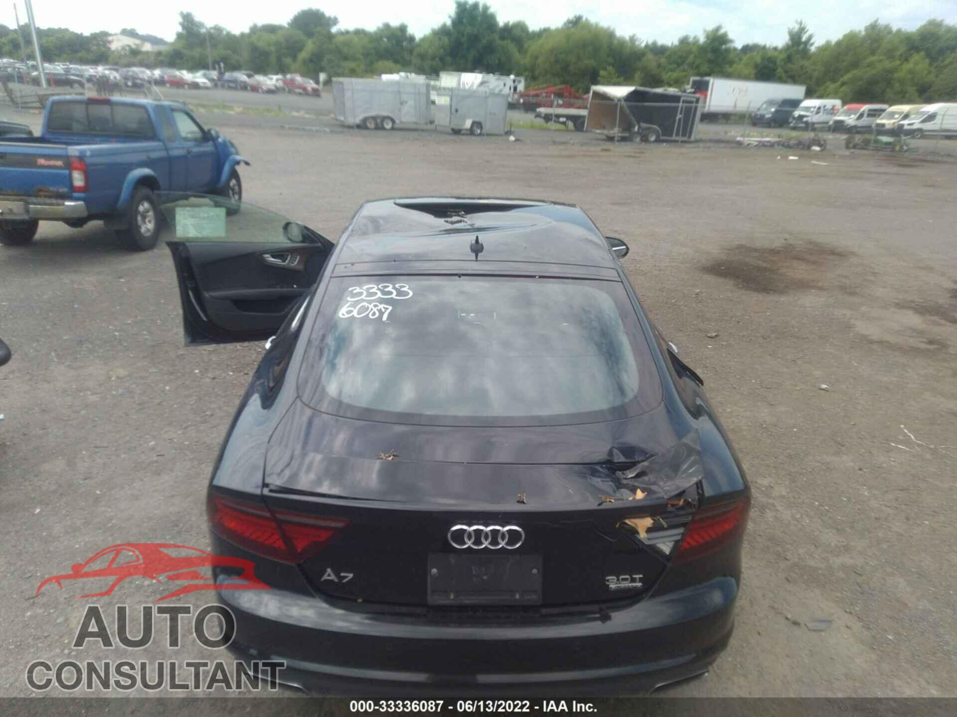 AUDI A7 2016 - WAUWGAFC8GN081076