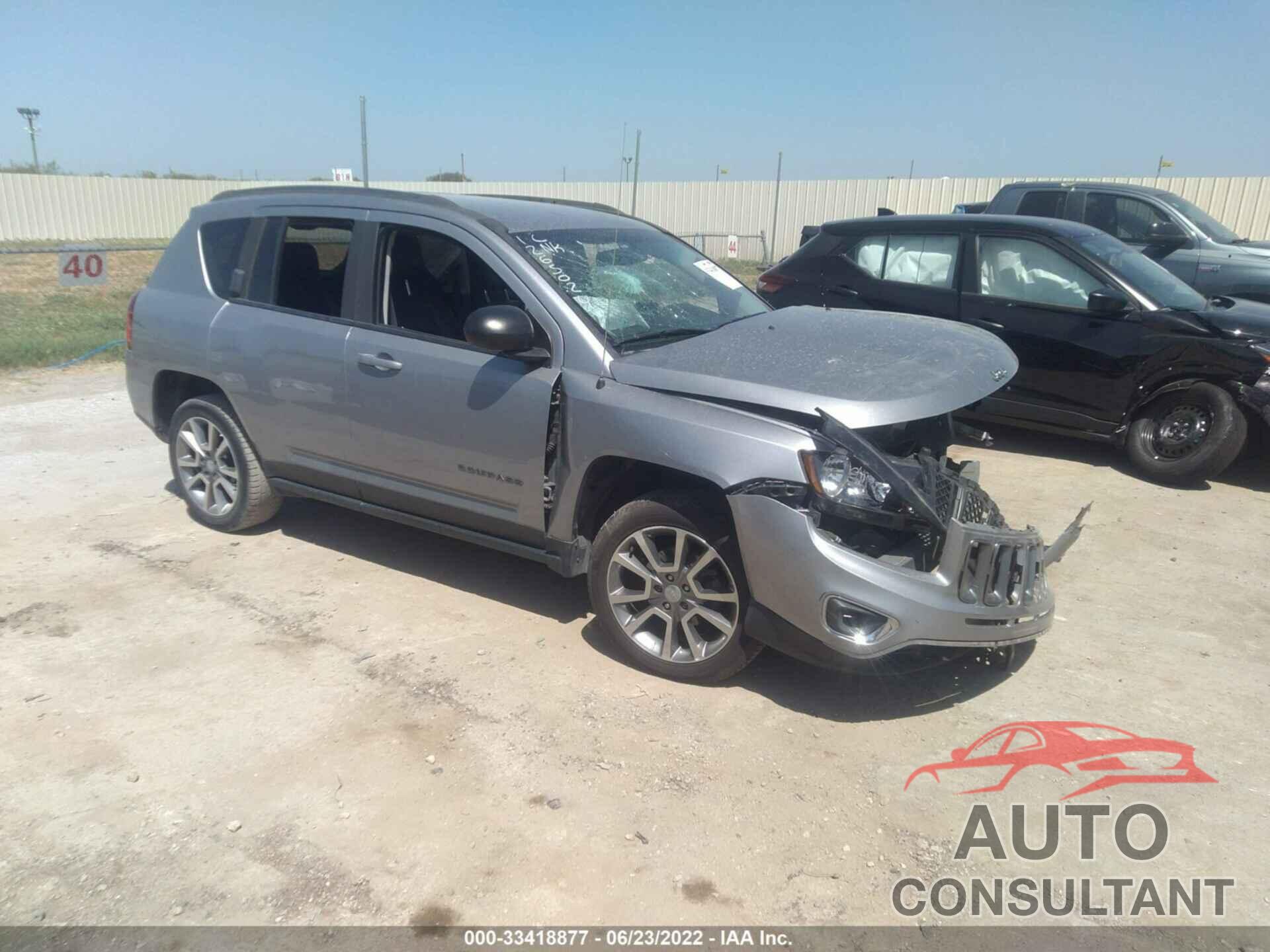 JEEP COMPASS 2016 - 1C4NJCBA5GD676554
